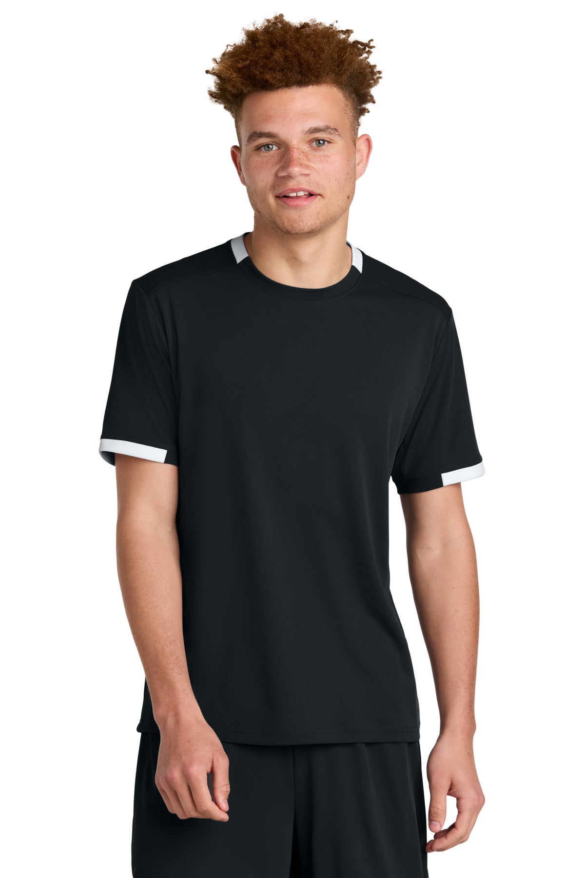 Custom Embroidery or DTF Print - Sport-Tek ® Club Short Sleeve Crew ST440