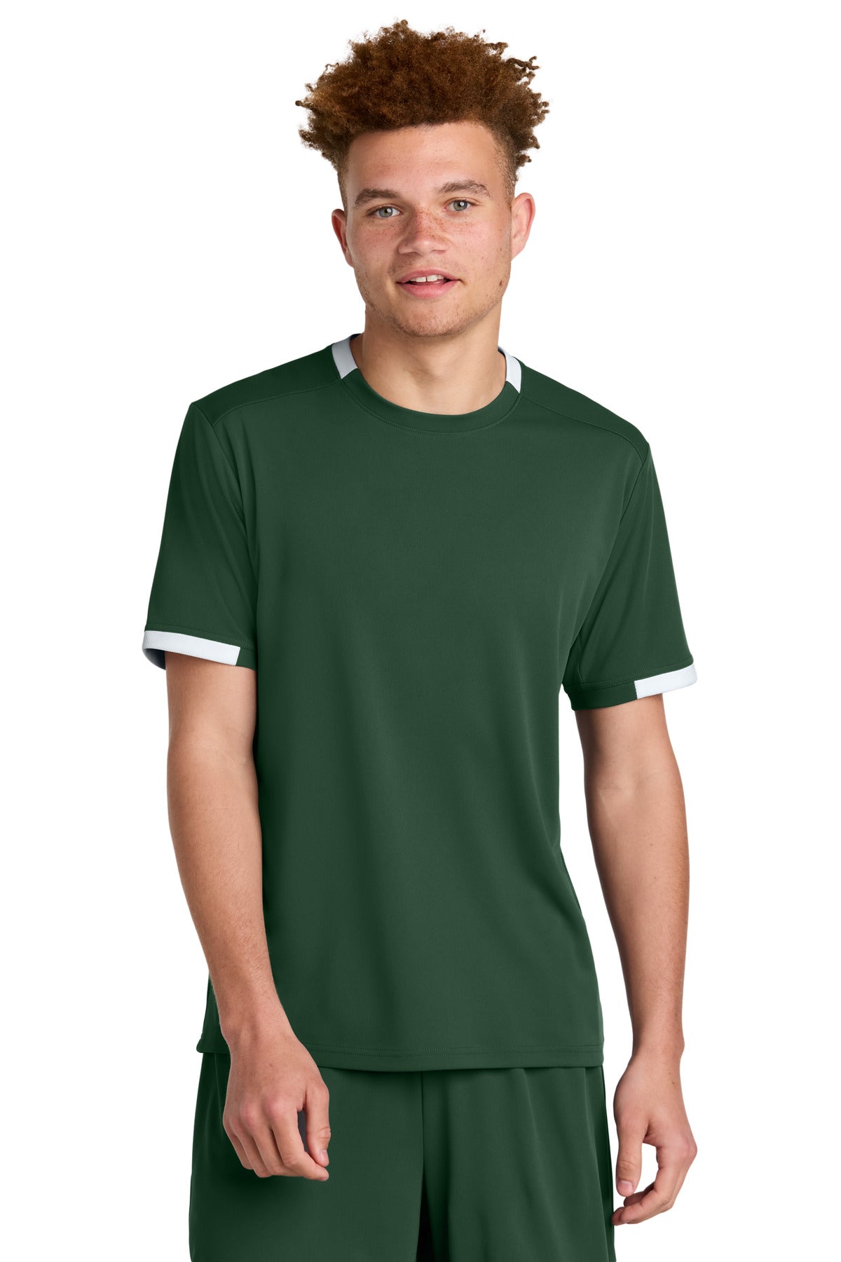 Custom Embroidery or DTF Print - Sport-Tek ® Club Short Sleeve Crew ST440