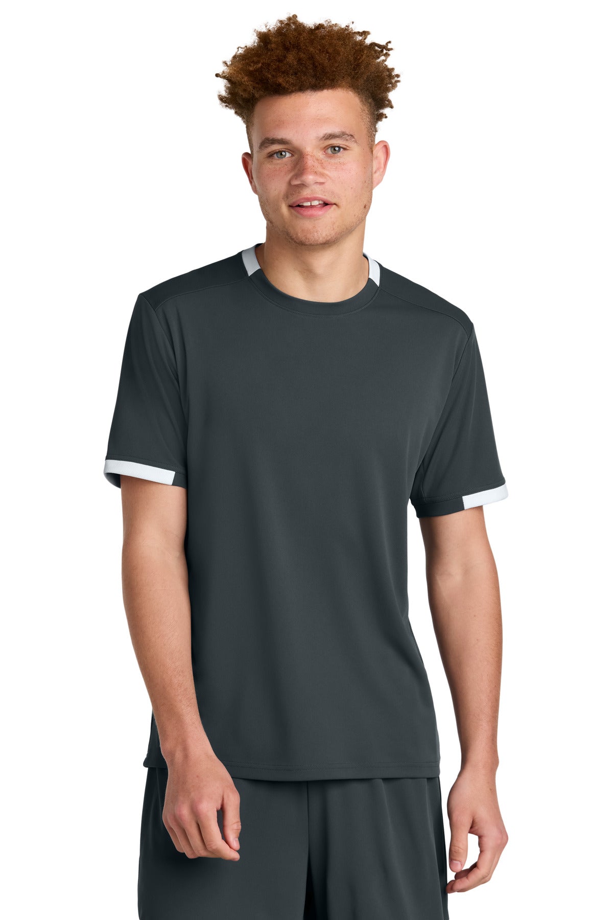 Custom Embroidery or DTF Print - Sport-Tek ® Club Short Sleeve Crew ST440