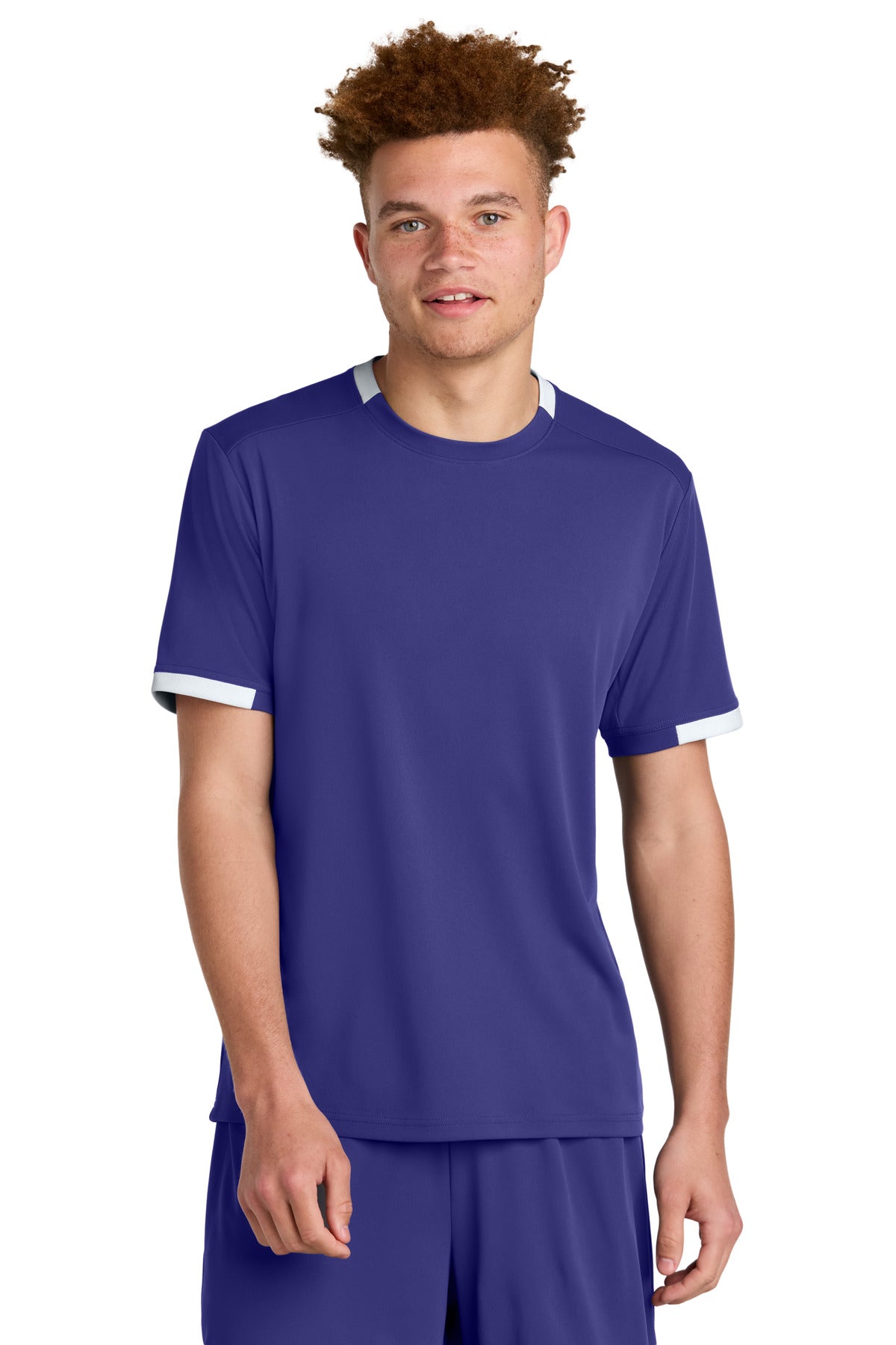 Custom Embroidery or DTF Print - Sport-Tek ® Club Short Sleeve Crew ST440