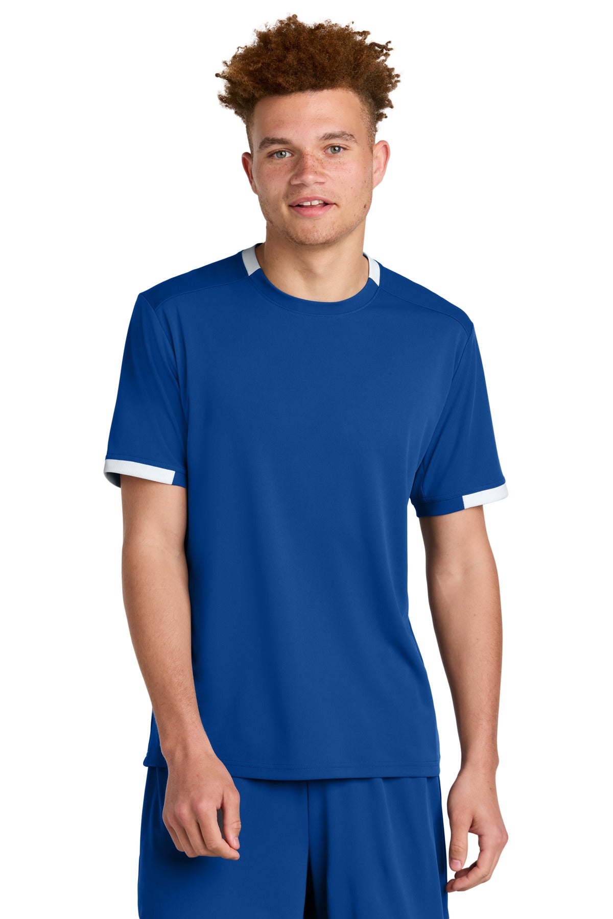 Custom Embroidery or DTF Print - Sport-Tek ® Club Short Sleeve Crew ST440