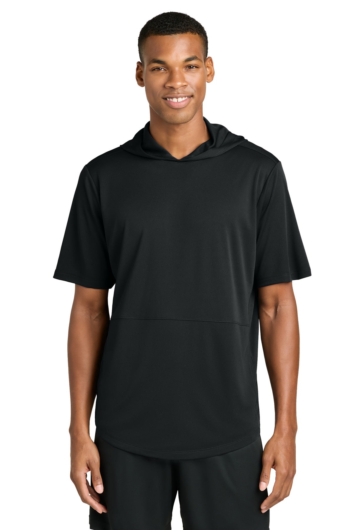 Custom Embroidery or DTF Print - Sport-Tek ® Club Short Sleeve Hoodie ST445
