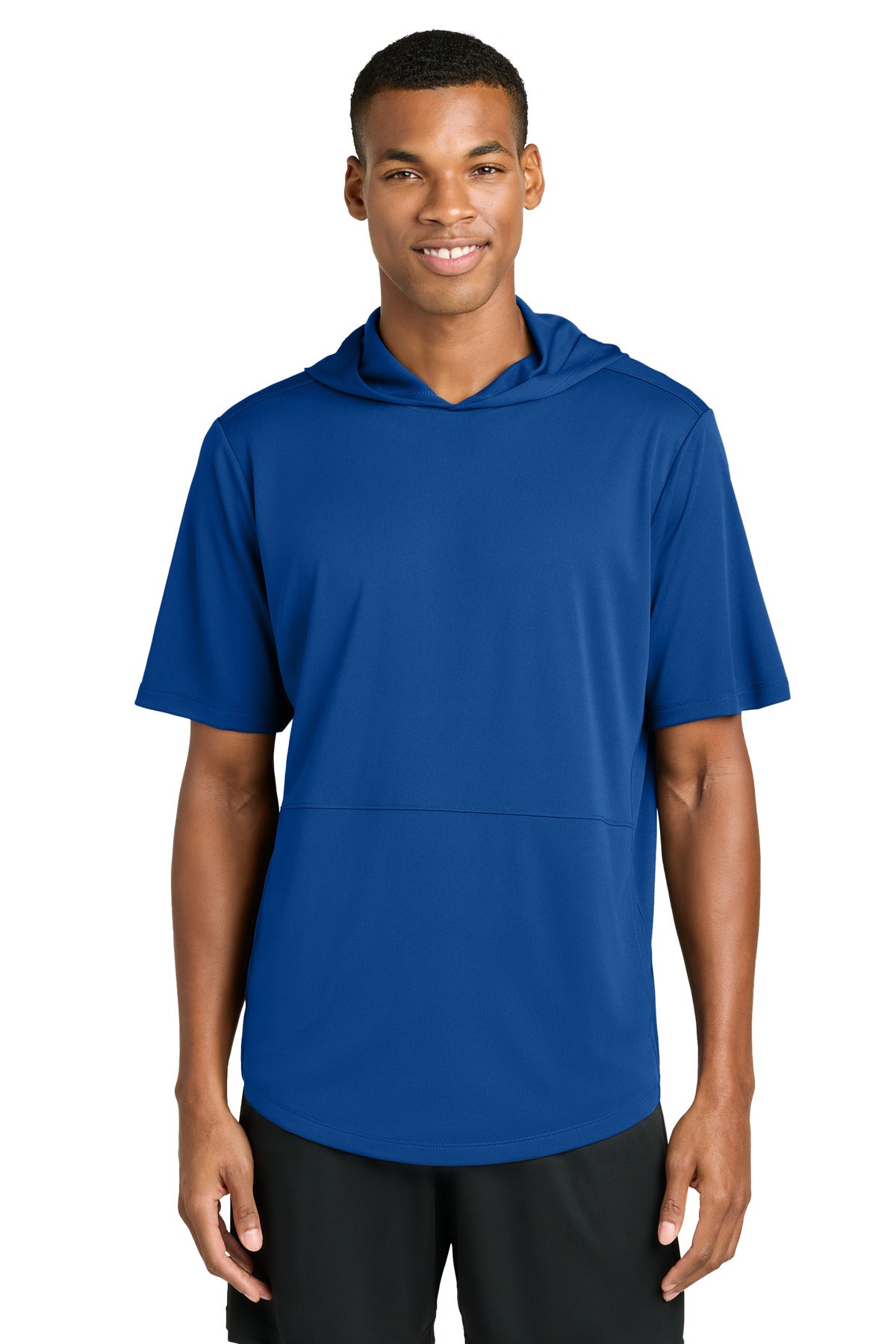 Custom Embroidery or DTF Print - Sport-Tek ® Club Short Sleeve Hoodie ST445