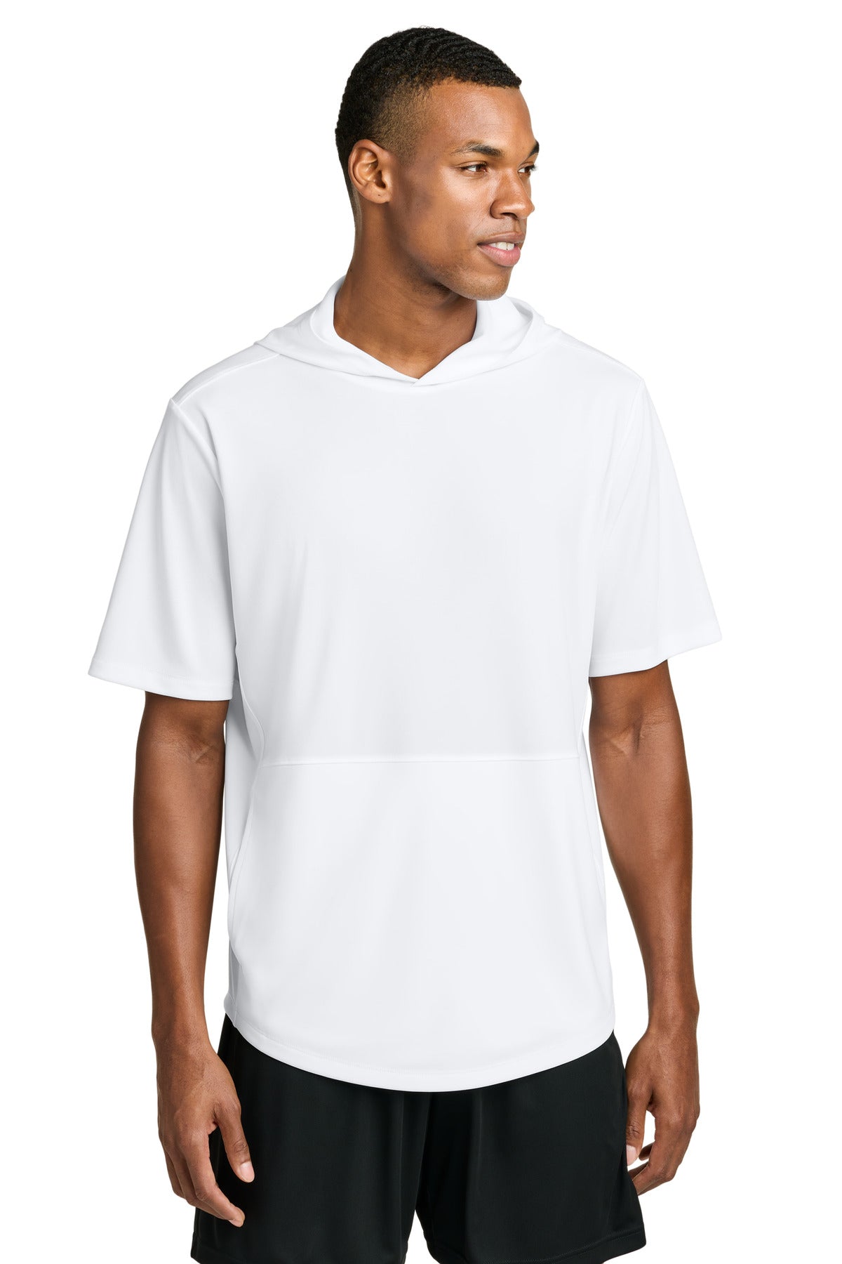 Custom Embroidery or DTF Print - Sport-Tek ® Club Short Sleeve Hoodie ST445