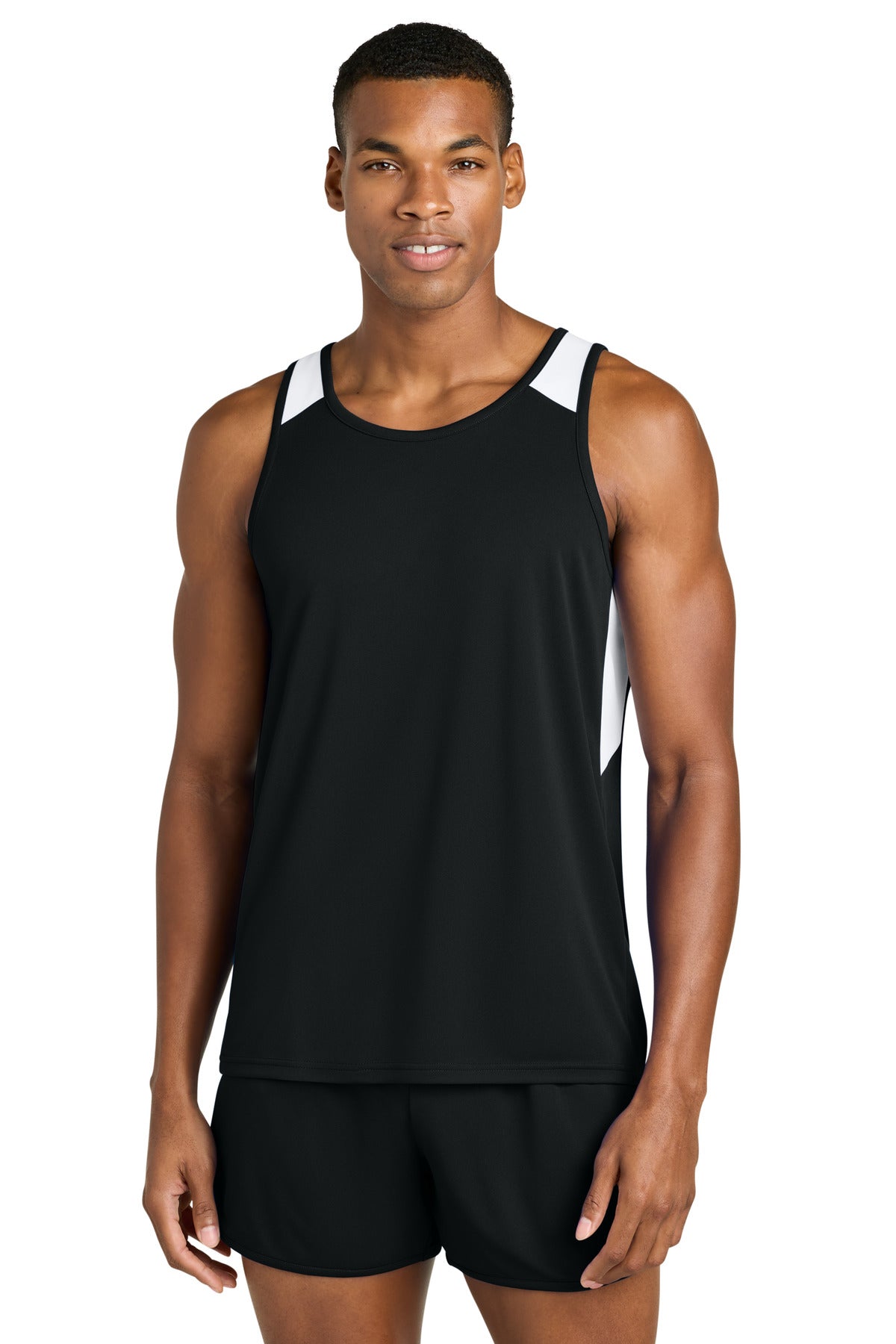 Custom Embroidery or DTF Print - Sport-Tek ® Club Track Tank ST446