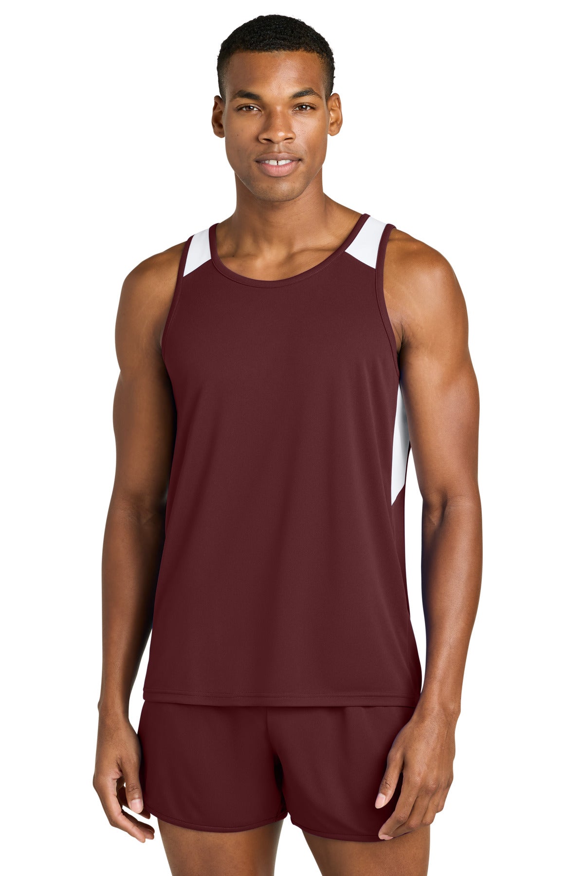 Custom Embroidery or DTF Print - Sport-Tek ® Club Track Tank ST446