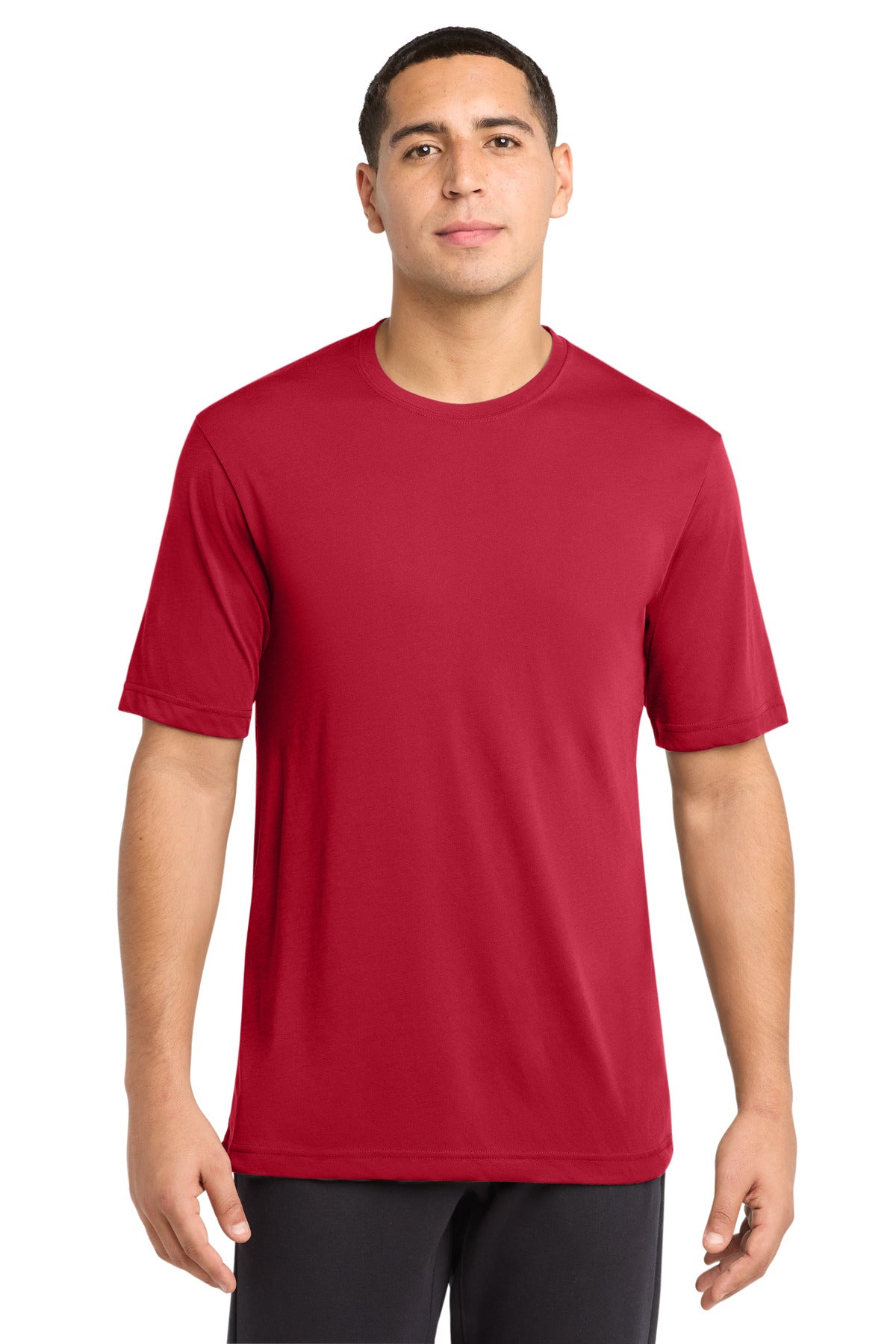 Custom Embroidery or DTF Print - Sport-Tek ® PosiCharge ® Competitor ™ Cotton Touch ™ Tee. ST450