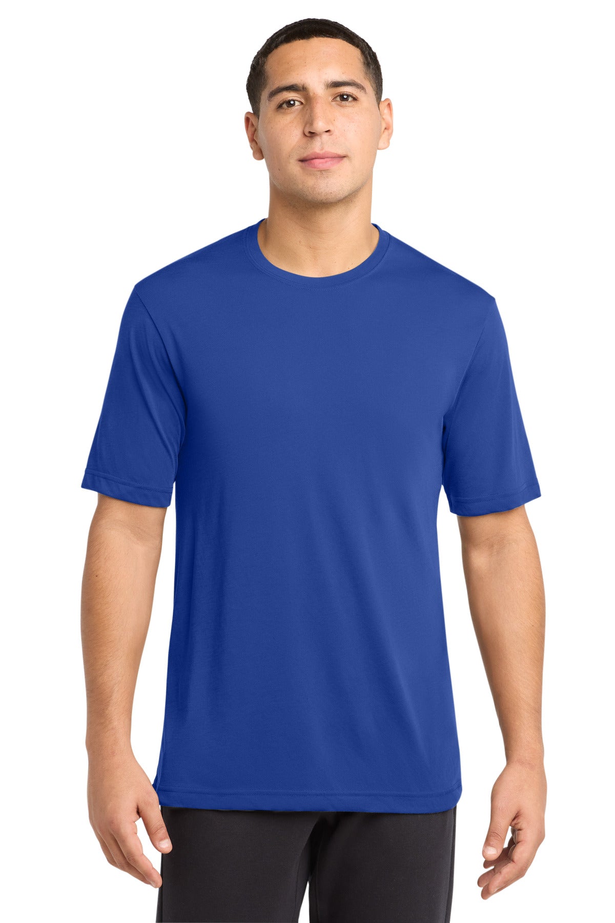 Custom Embroidery or DTF Print - Sport-Tek ® PosiCharge ® Competitor ™ Cotton Touch ™ Tee. ST450