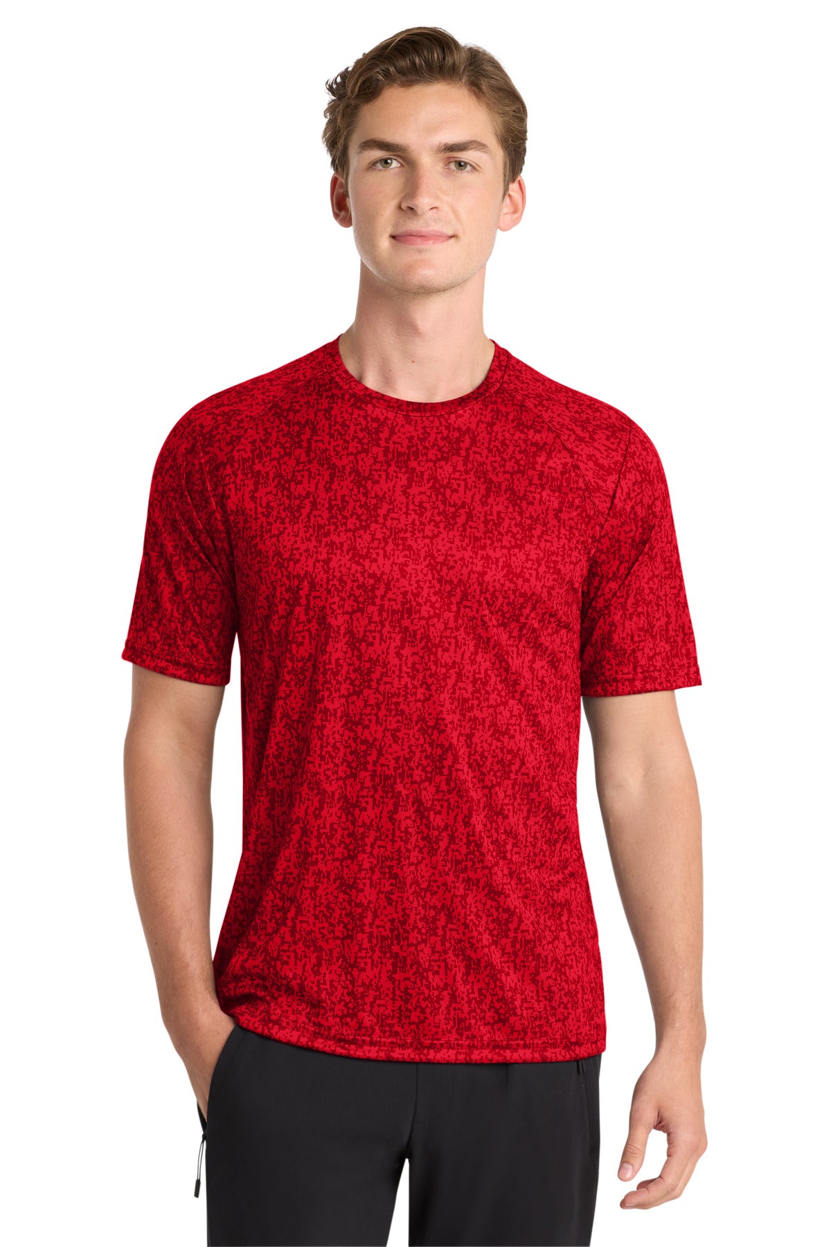 Custom Embroidery or DTF Print - Sport-Tek ® Digi Camo Tee. ST460