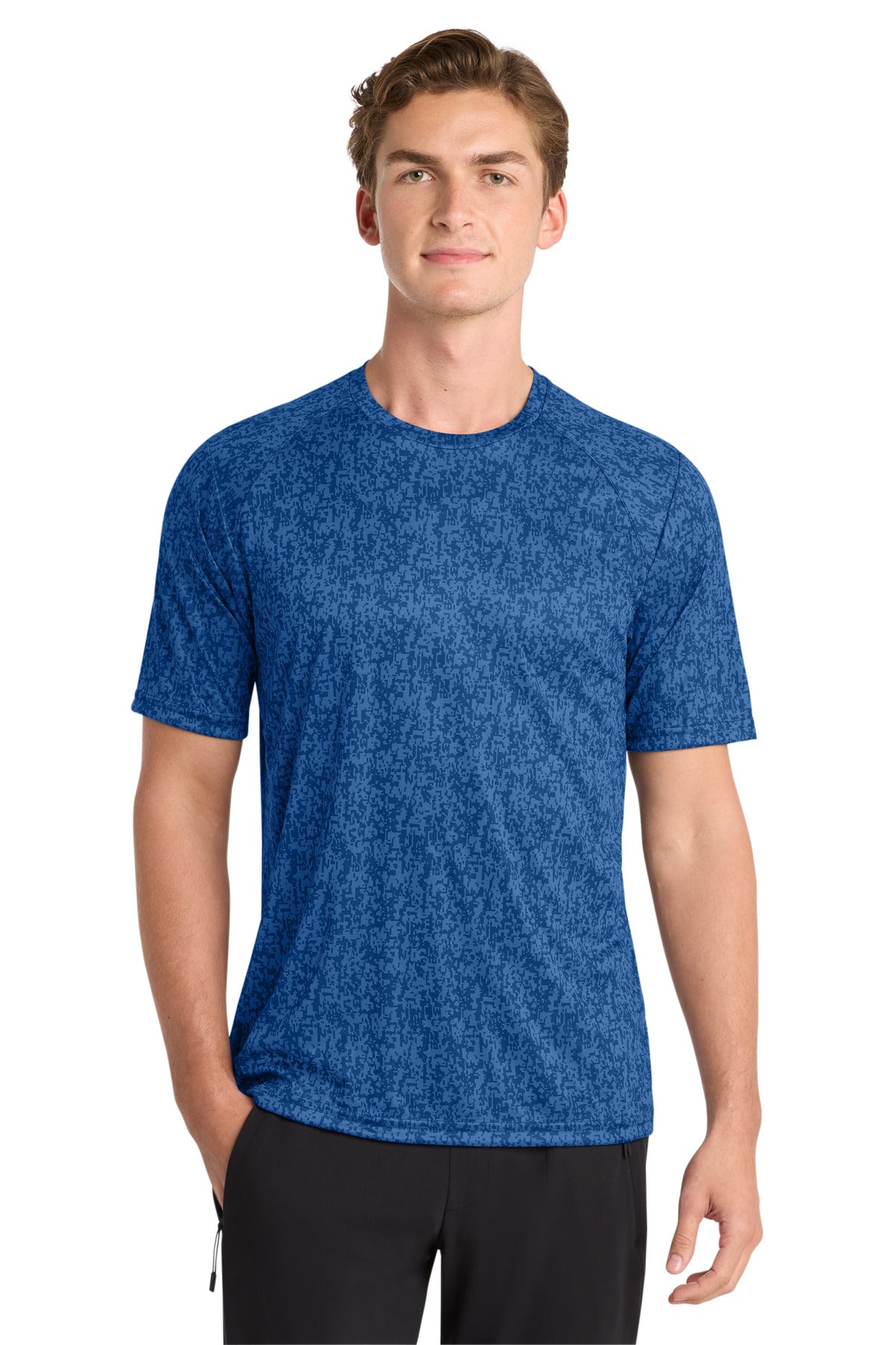Custom Embroidery or DTF Print - Sport-Tek ® Digi Camo Tee. ST460