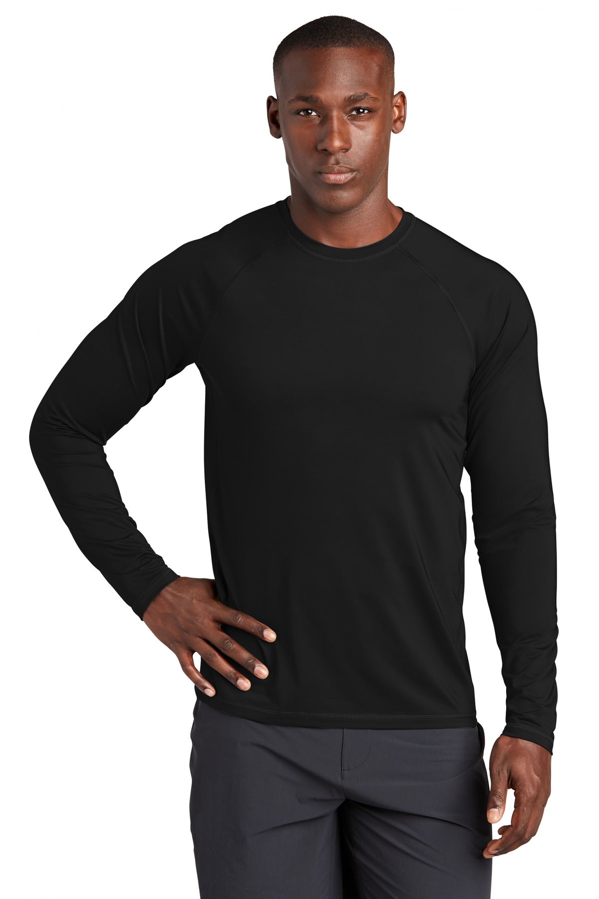 Custom Embroidered - Sport-Tek ® Long Sleeve Rashguard Tee. ST470LS