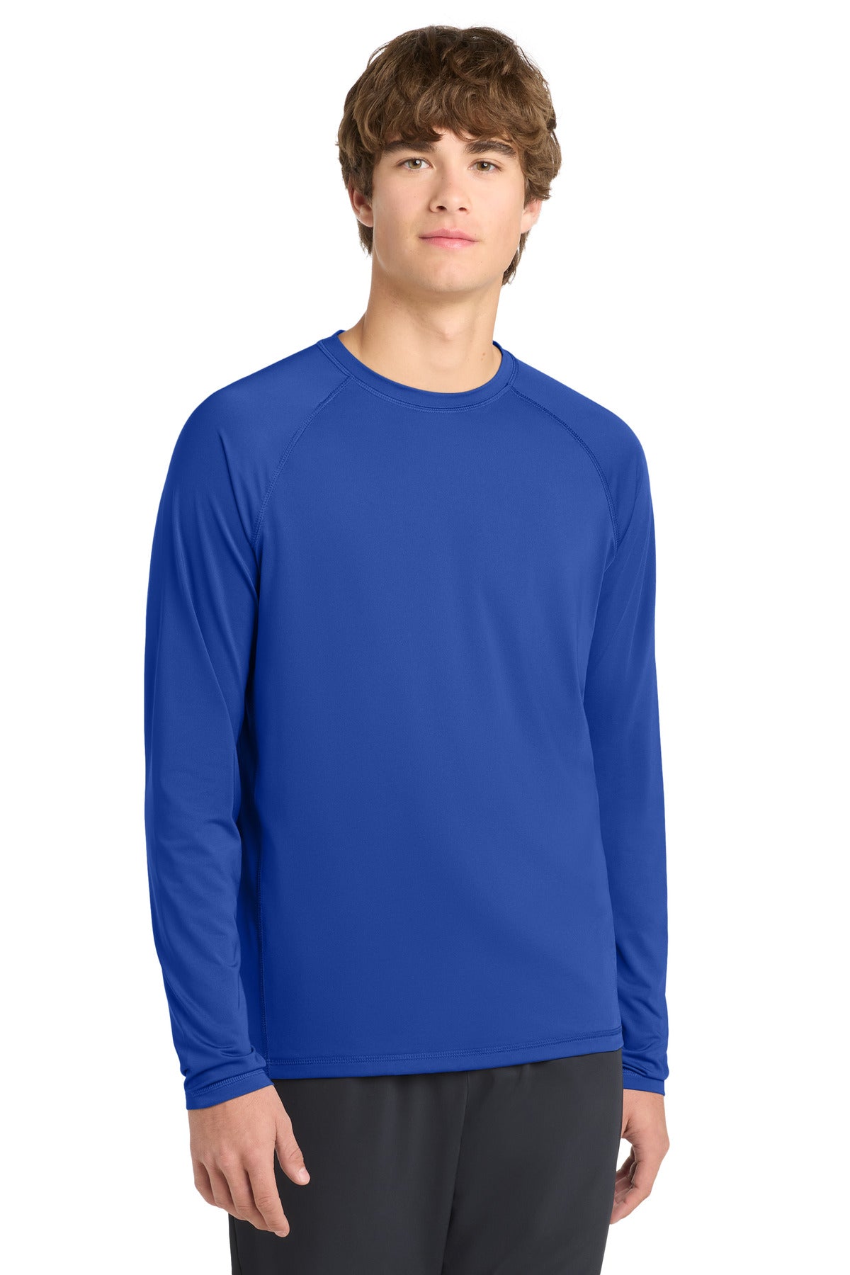 Custom Embroidery or DTF Print - Sport-Tek ® Long Sleeve Rashguard Tee. ST470LS