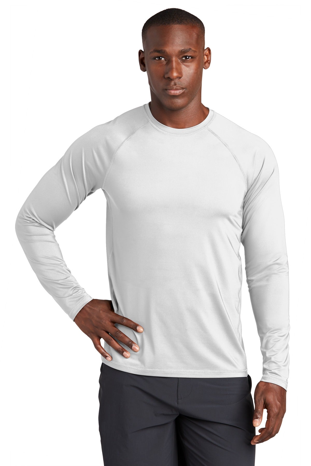 Custom Embroidered - Sport-Tek ® Long Sleeve Rashguard Tee. ST470LS