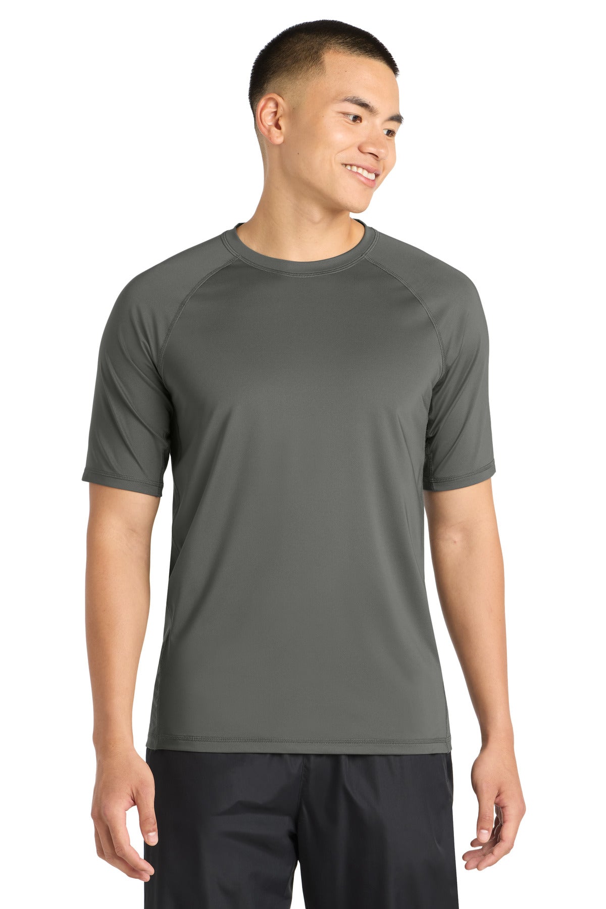 Custom Embroidery or DTF Print - Sport-Tek ® Rashguard Tee. ST470