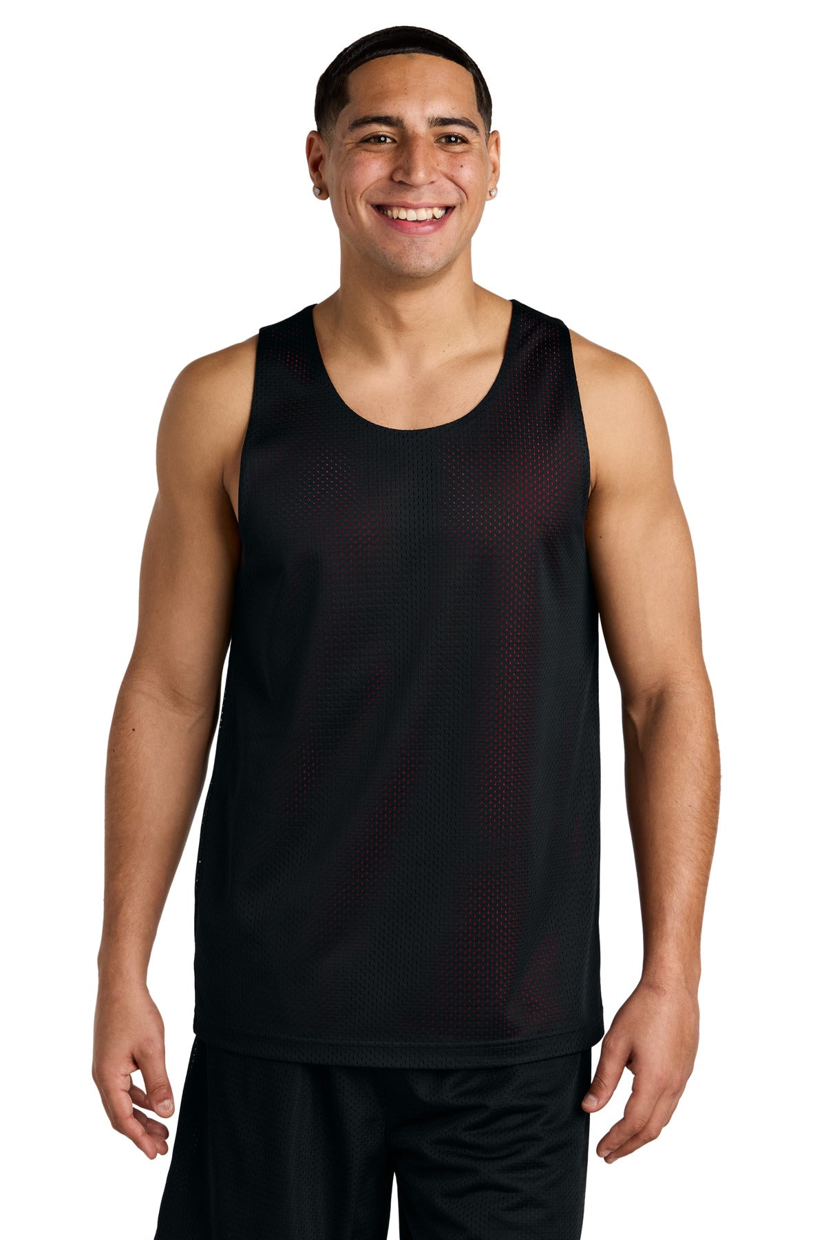 Custom Embroidery or DTF Print - Sport-Tek ® PosiCharge ® Reversible Mesh Tank ST5000
