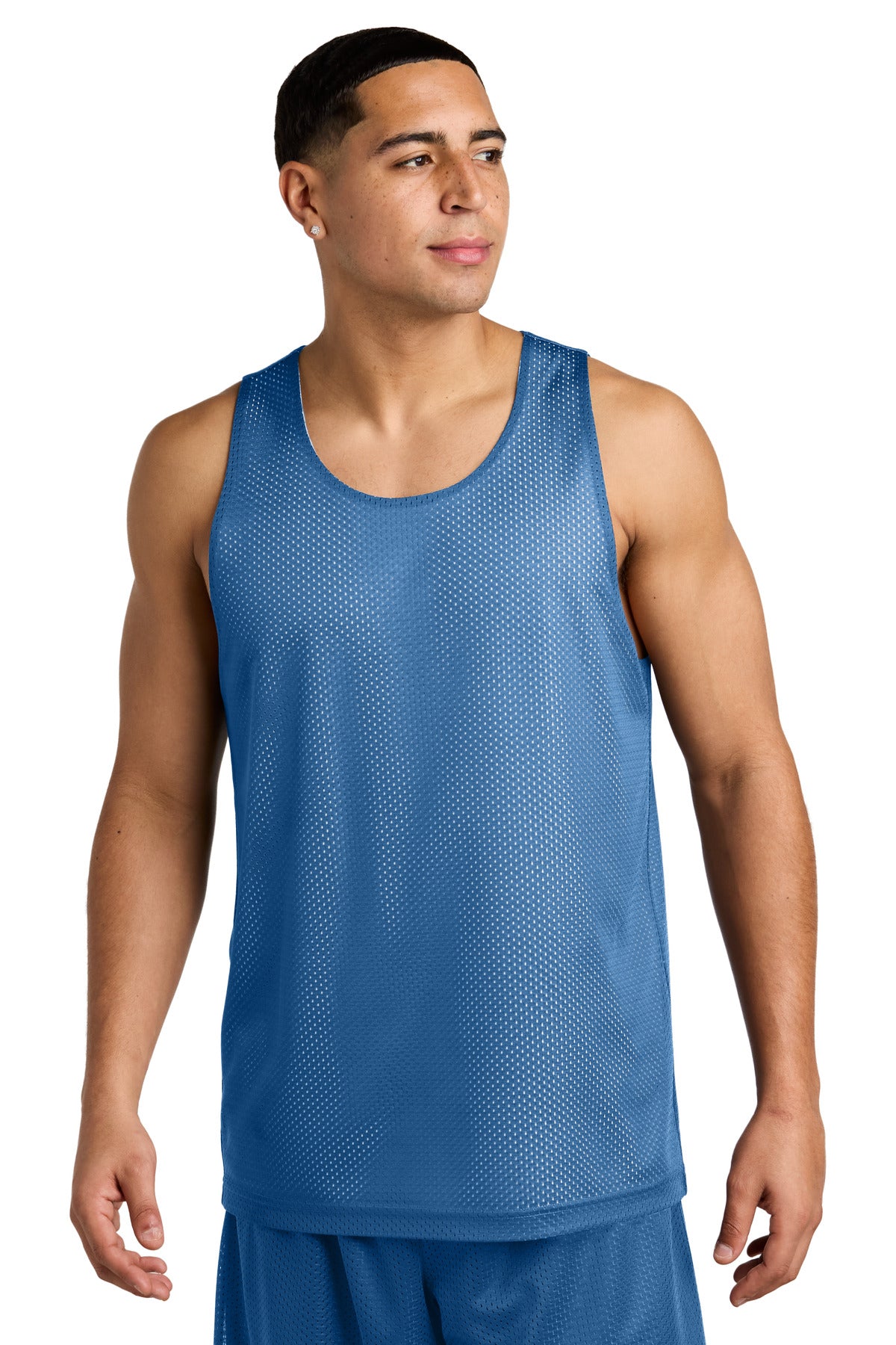 Custom Embroidery or DTF Print - Sport-Tek ® PosiCharge ® Reversible Mesh Tank ST5000