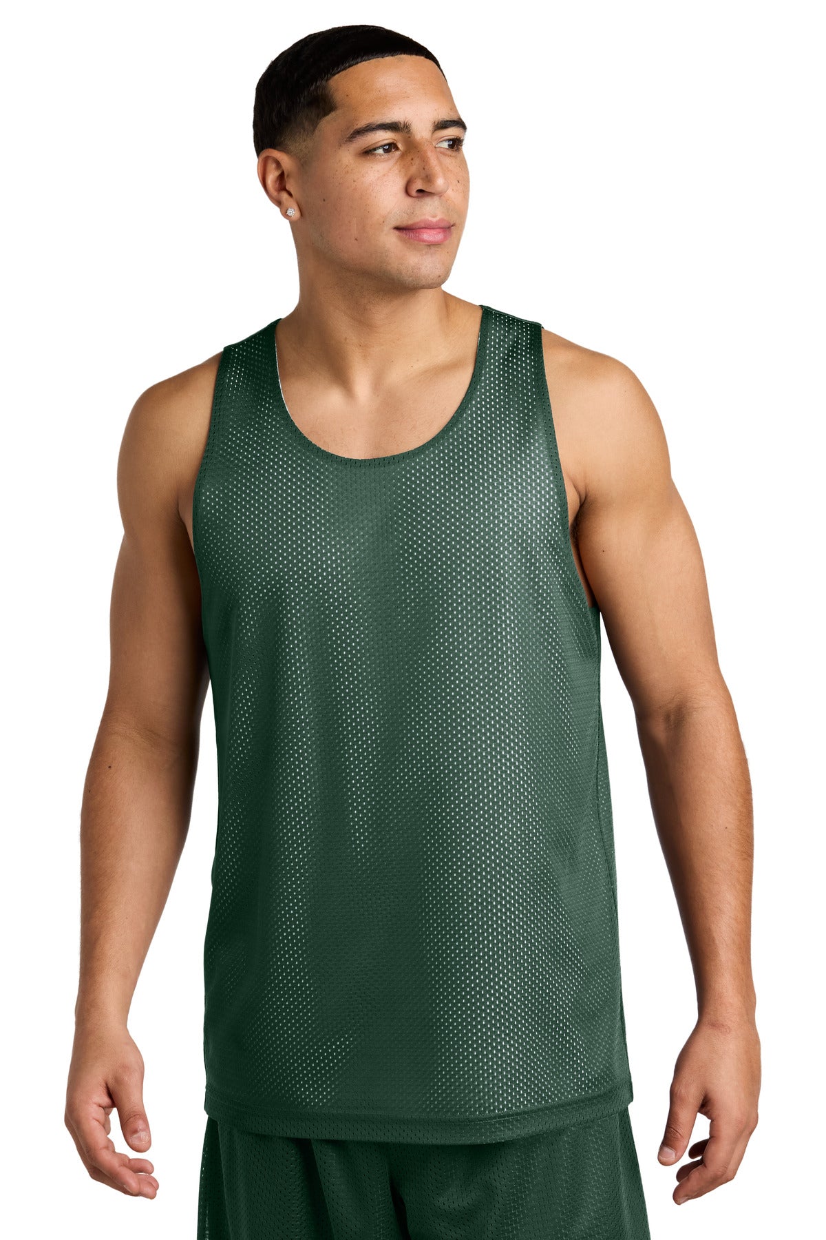 Custom Embroidery or DTF Print - Sport-Tek ® PosiCharge ® Reversible Mesh Tank ST5000