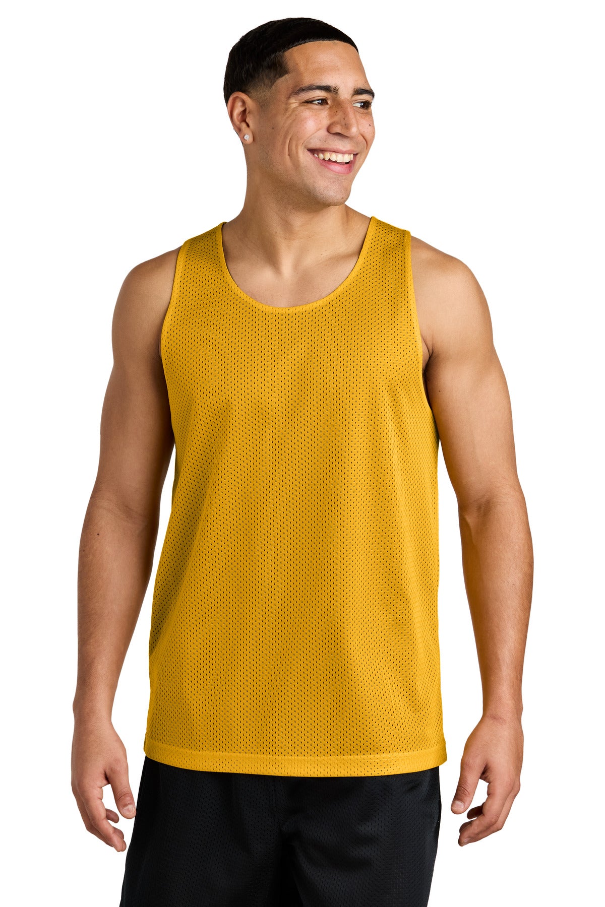 Custom Embroidery or DTF Print - Sport-Tek ® PosiCharge ® Reversible Mesh Tank ST5000