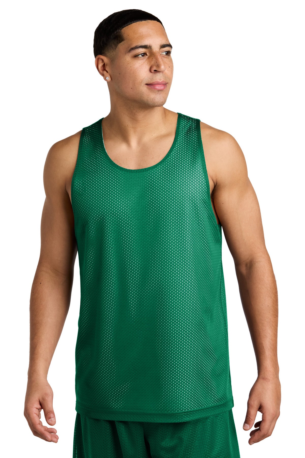 Custom Embroidery or DTF Print - Sport-Tek ® PosiCharge ® Reversible Mesh Tank ST5000