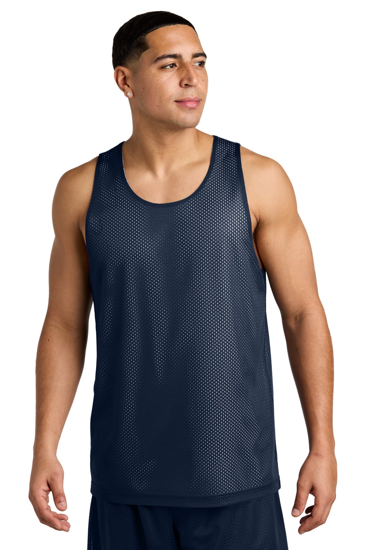 Custom Embroidery or DTF Print - Sport-Tek ® PosiCharge ® Reversible Mesh Tank ST5000