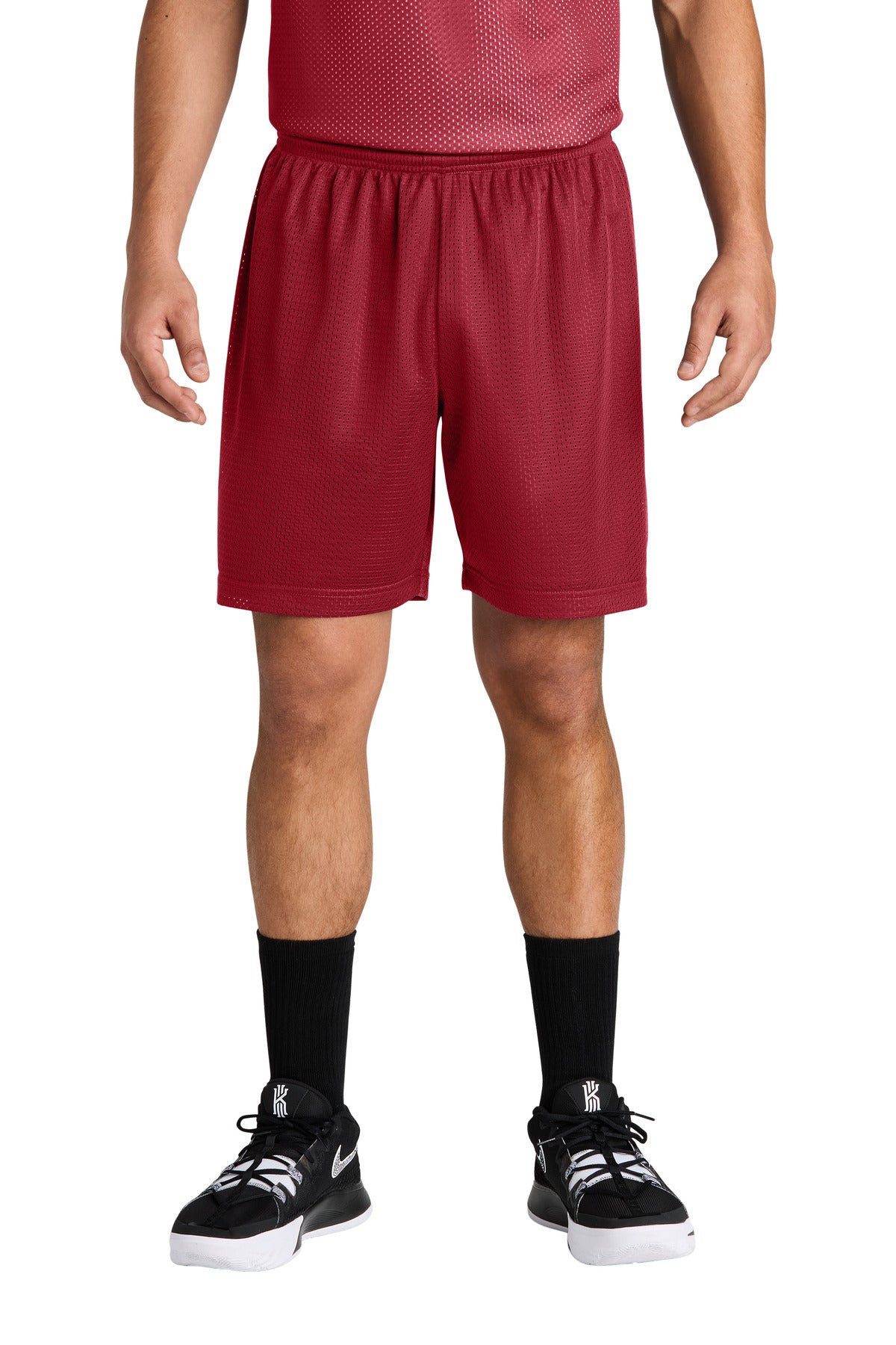 Custom Embroidery or DTF Print - Sport-Tek ® PosiCharge ® Mesh 7' Short ST5100