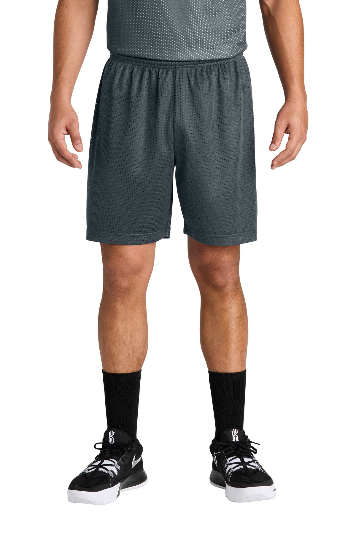 Custom Embroidery or DTF Print - Sport-Tek ® PosiCharge ® Mesh 7' Short ST5100