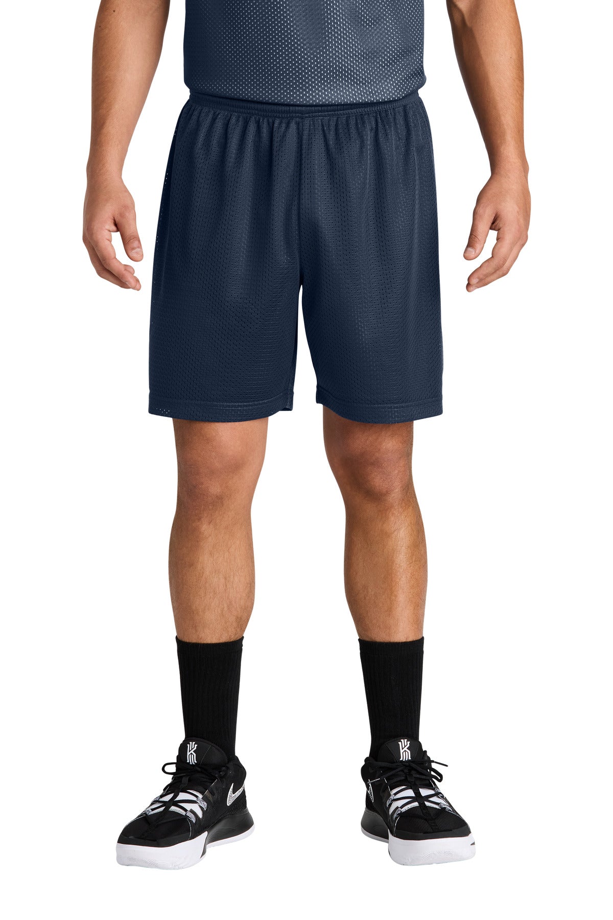 Custom Embroidery or DTF Print - Sport-Tek ® PosiCharge ® Mesh 7' Short ST5100