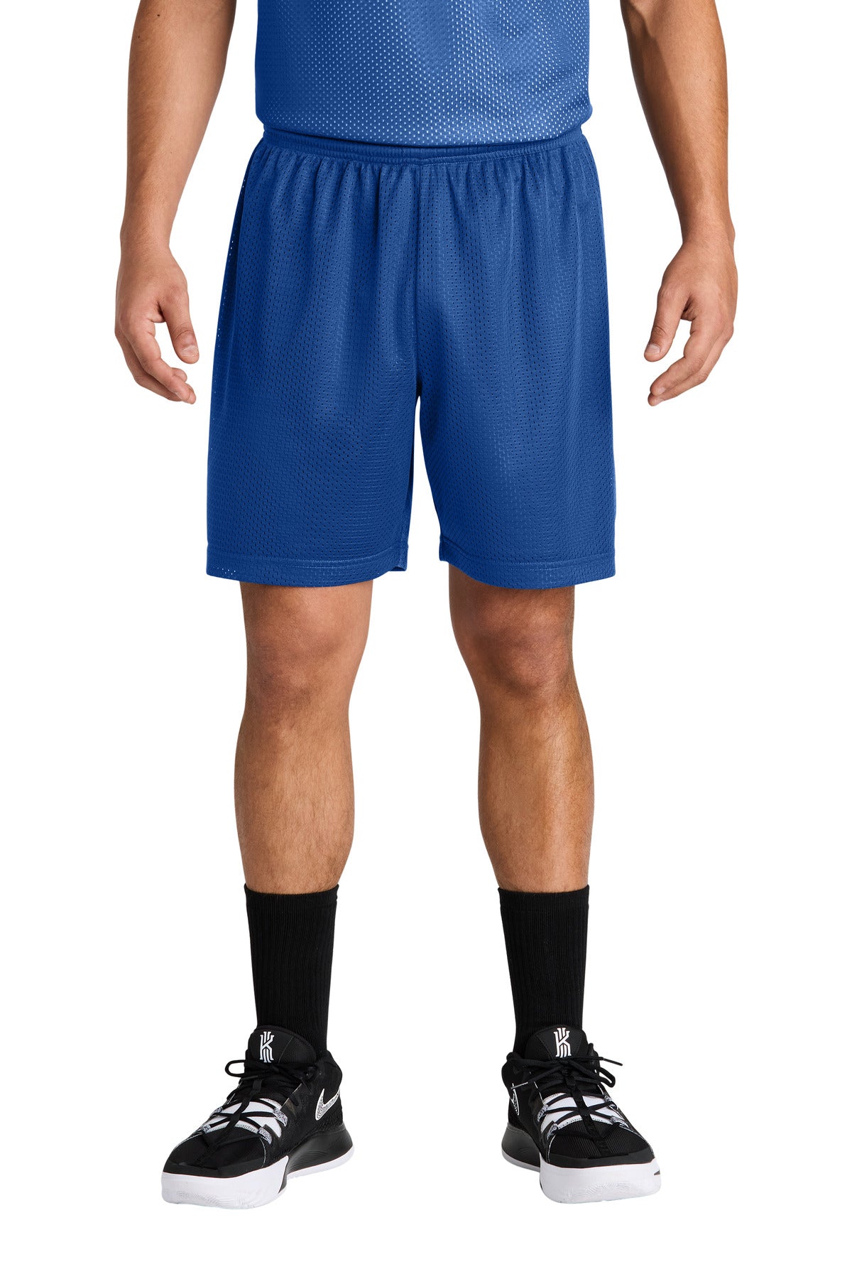 Custom Embroidery or DTF Print - Sport-Tek ® PosiCharge ® Mesh 7' Short ST5100