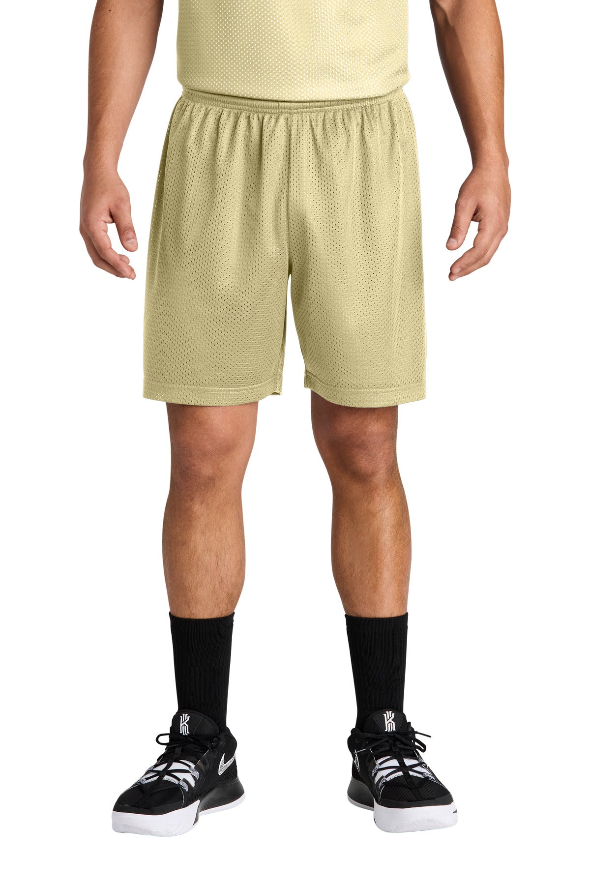 Custom Embroidery or DTF Print - Sport-Tek ® PosiCharge ® Mesh 7' Short ST5100