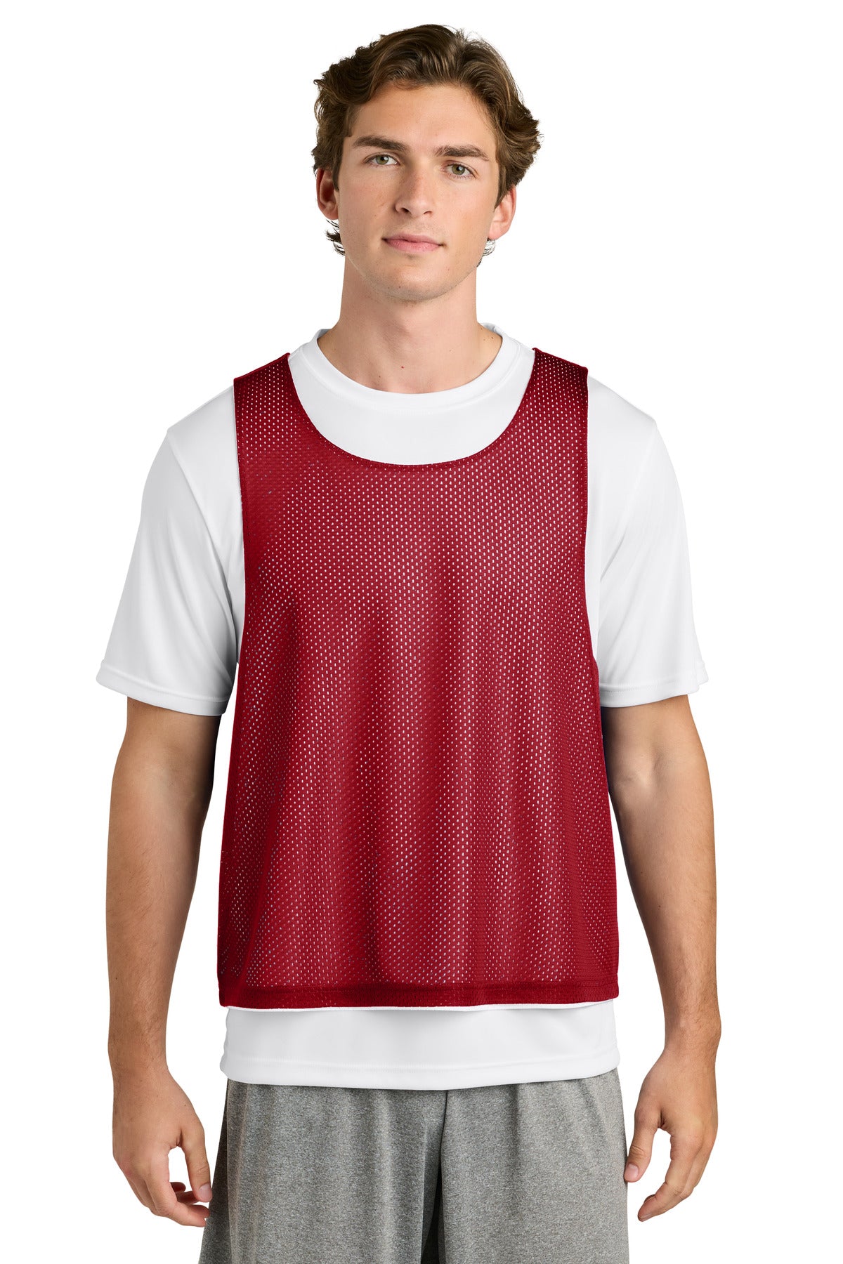 Custom Embroidery or DTF Print - Sport-Tek ® Lacrosse Reversible Pinnie ST512