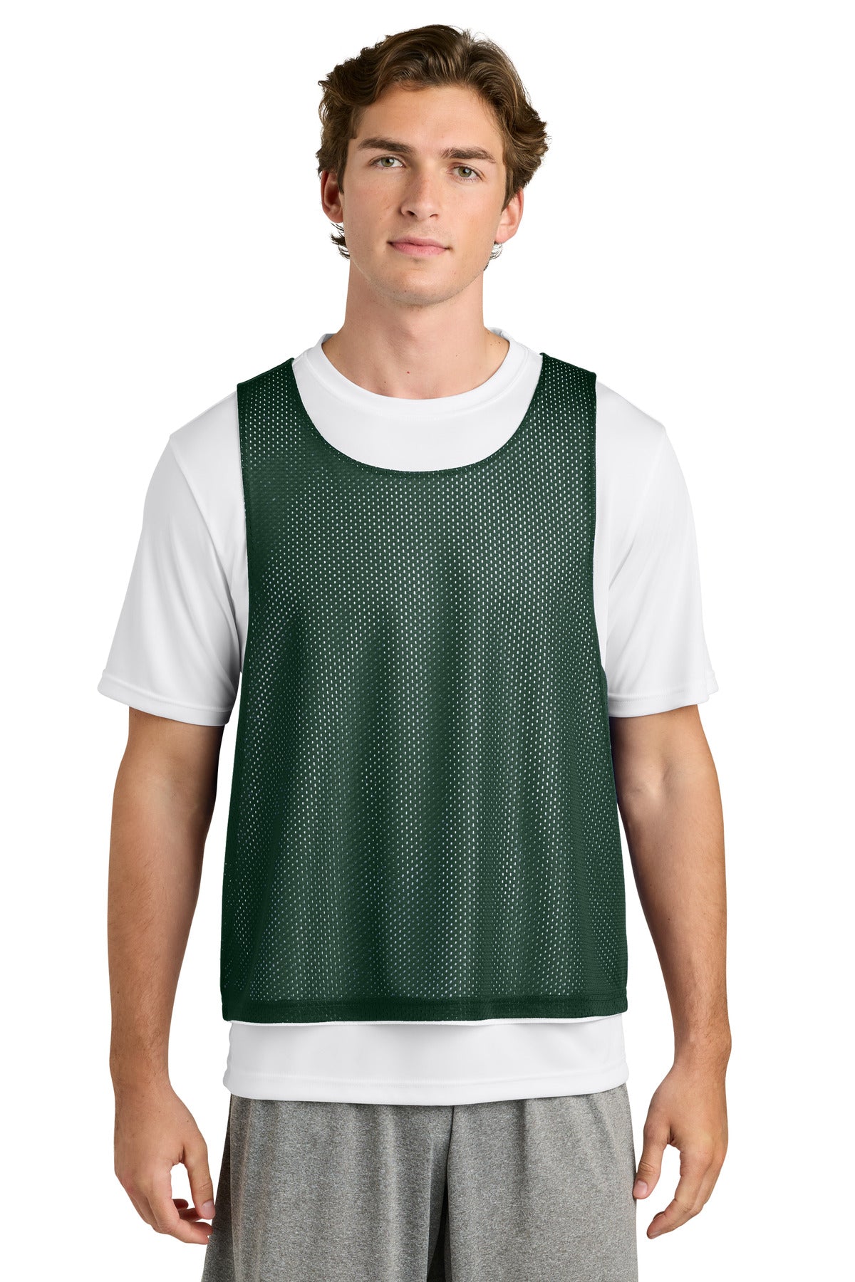 Custom Embroidery or DTF Print - Sport-Tek ® Lacrosse Reversible Pinnie ST512