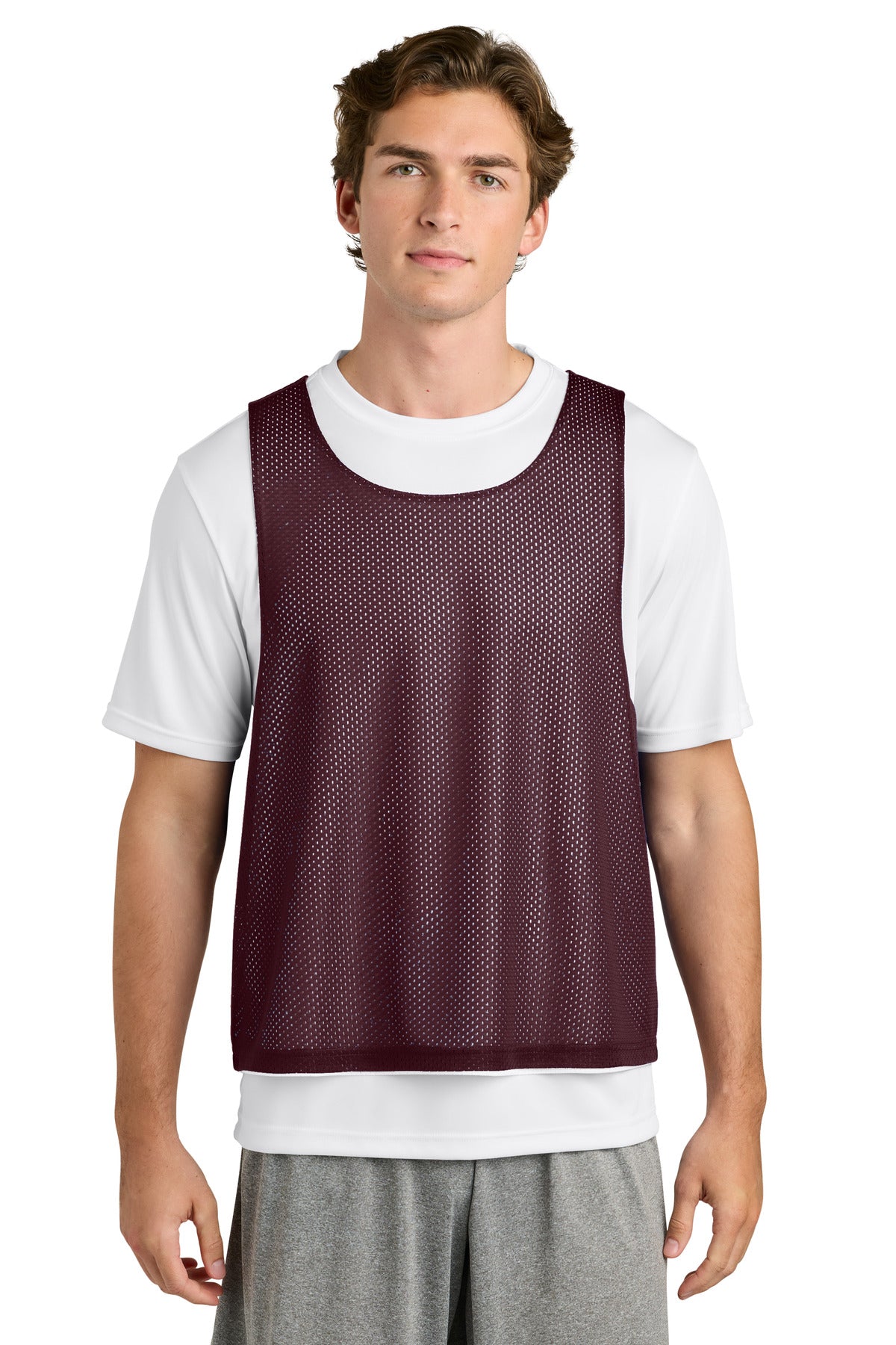 Custom Embroidery or DTF Print - Sport-Tek ® Lacrosse Reversible Pinnie ST512
