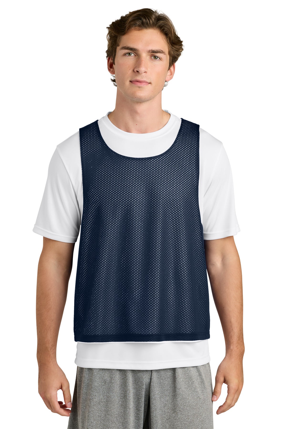 Custom Embroidery or DTF Print - Sport-Tek ® Lacrosse Reversible Pinnie ST512