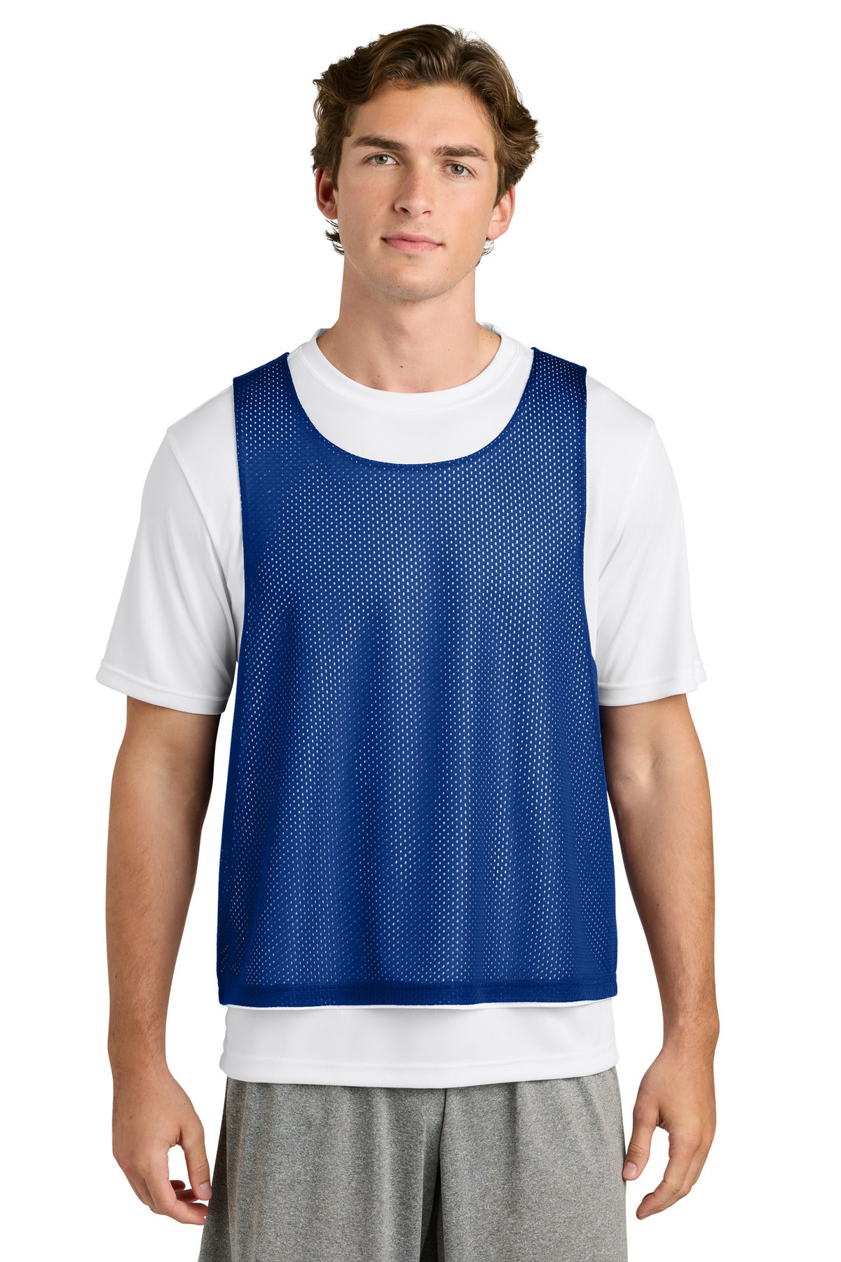 Custom Embroidery or DTF Print - Sport-Tek ® Lacrosse Reversible Pinnie ST512