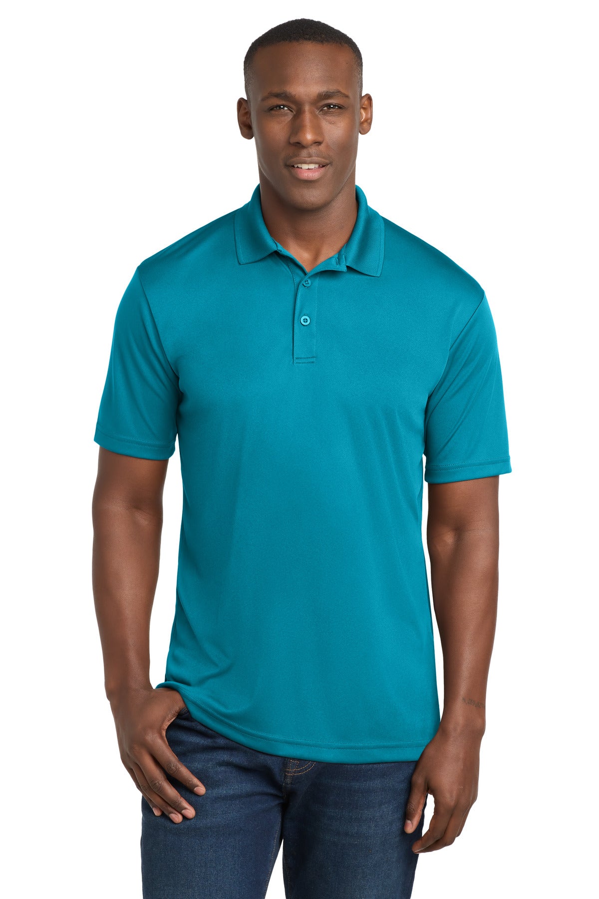 Custom Embroidery or DTF Print - Sport-Tek ® PosiCharge ® Competitor ™ Polo. ST550
