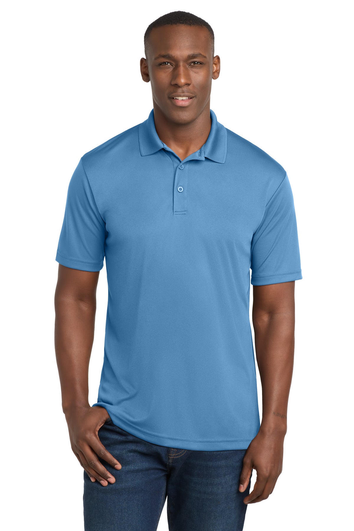 Custom Embroidery or DTF Print - Sport-Tek ® PosiCharge ® Competitor ™ Polo. ST550