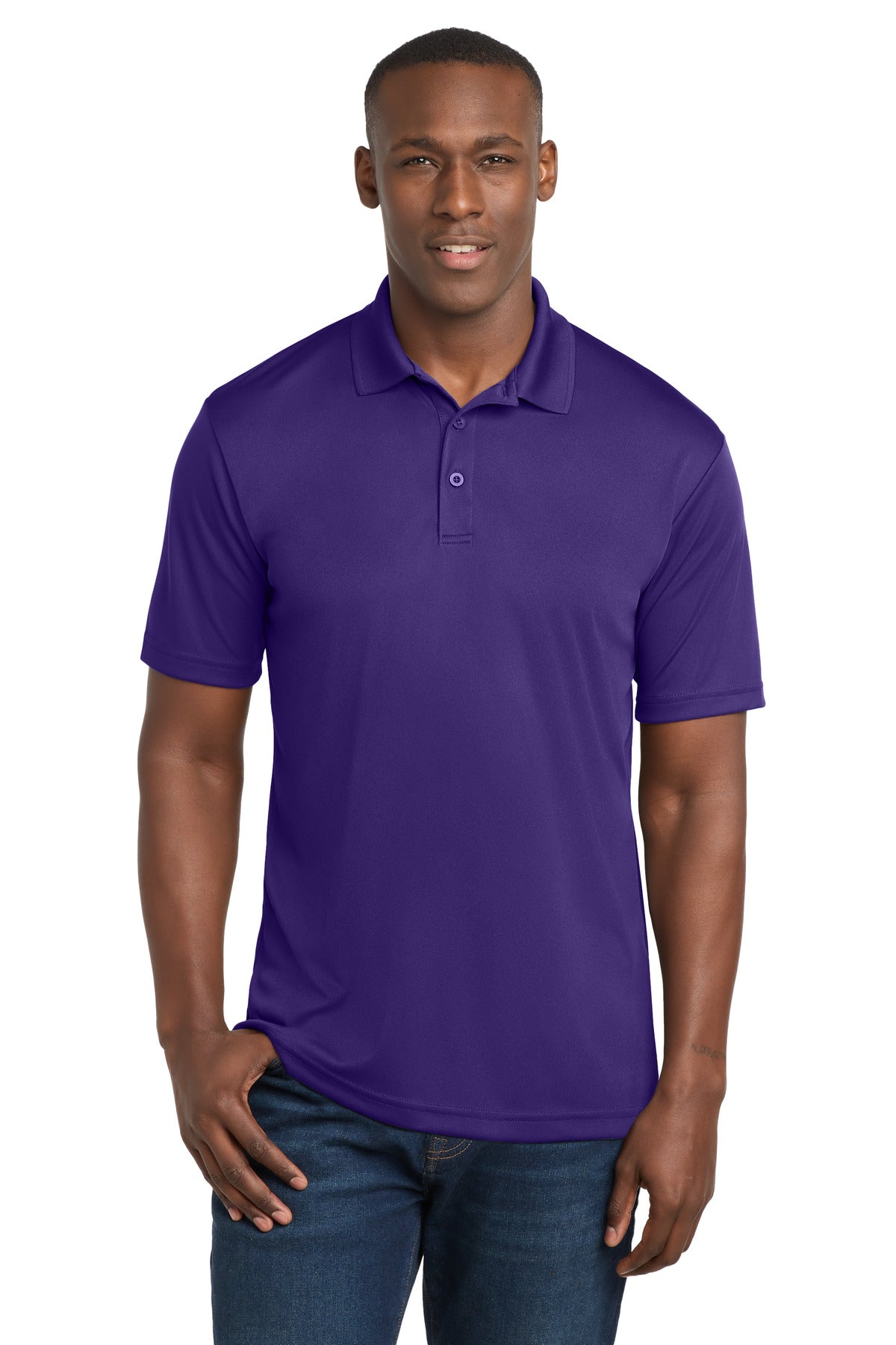Custom Embroidery or DTF Print - Sport-Tek ® PosiCharge ® Competitor ™ Polo. ST550