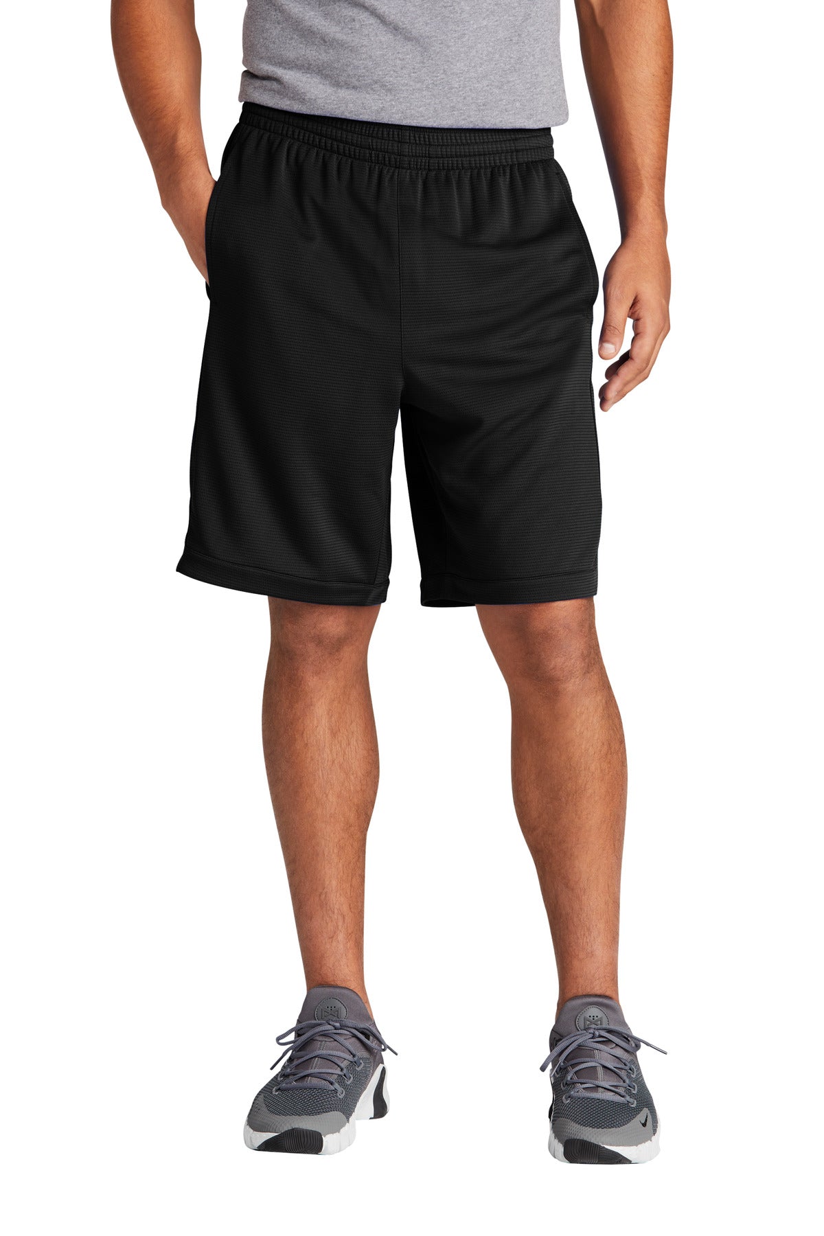 Custom Embroidery or DTF Print - Sport-Tek ® PosiCharge ® Position Short with Pockets ST575