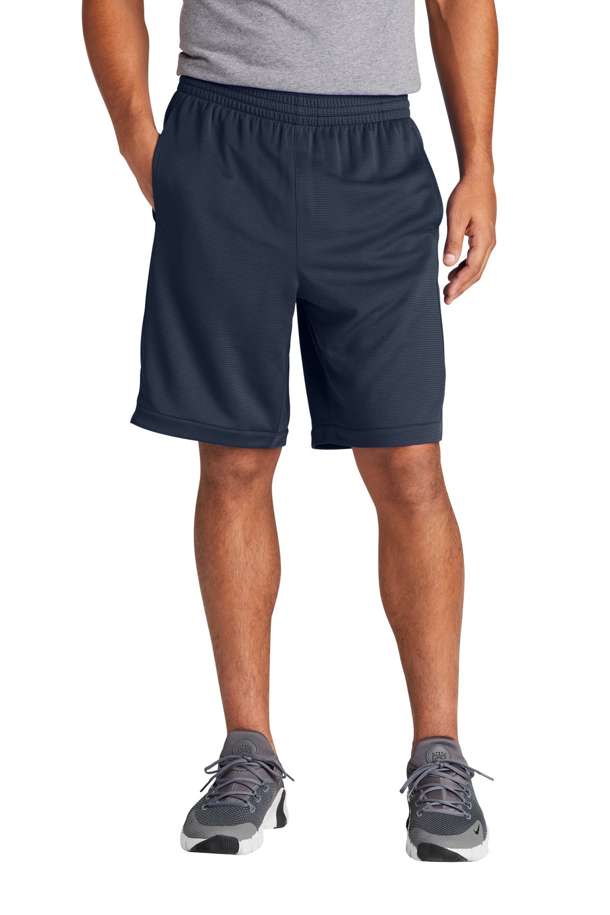 Custom Embroidery or DTF Print - Sport-Tek ® PosiCharge ® Position Short with Pockets ST575