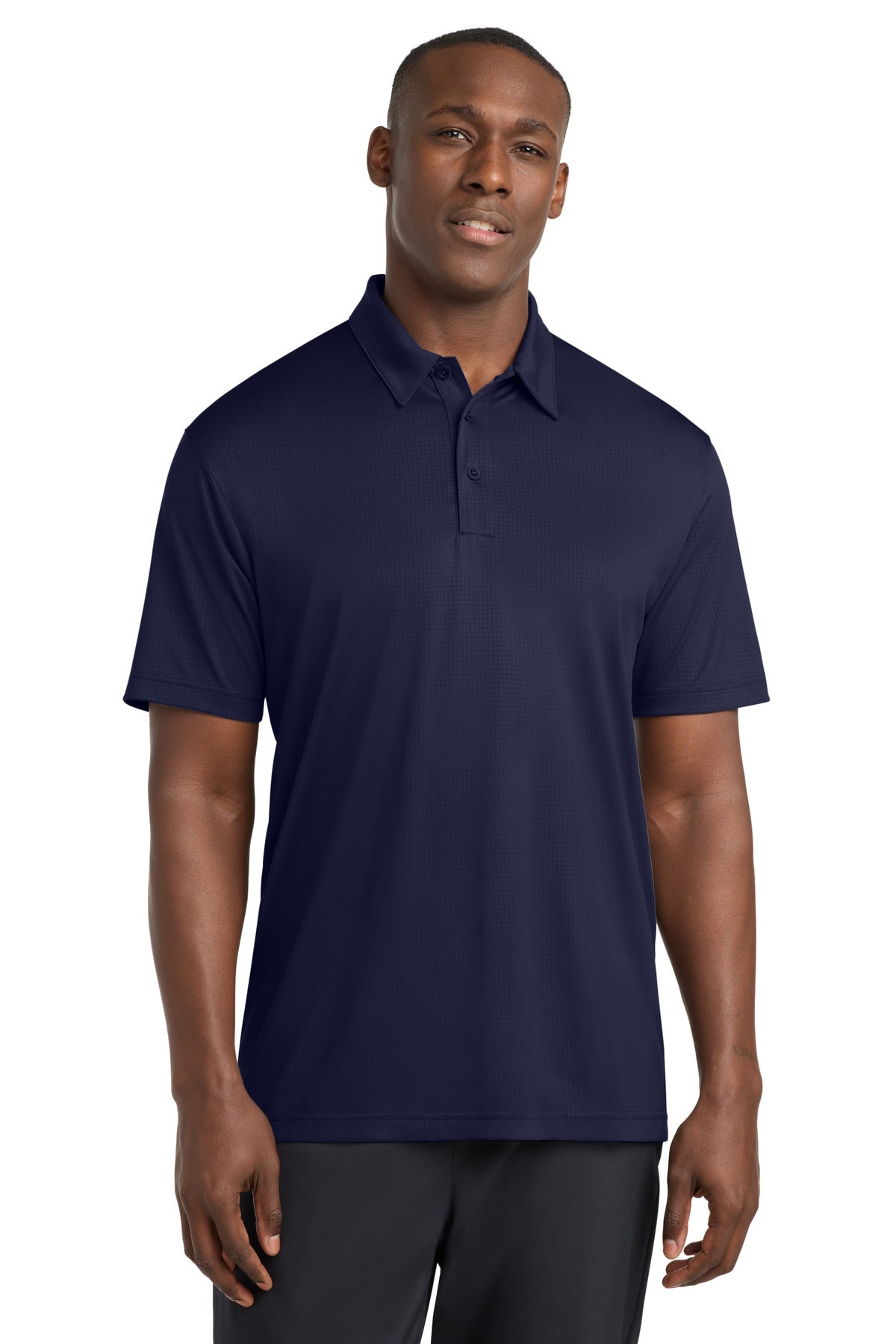 Custom Embroidery or DTF Print - Sport-Tek ® Embossed PosiCharge ® Tough Polo ® . ST630