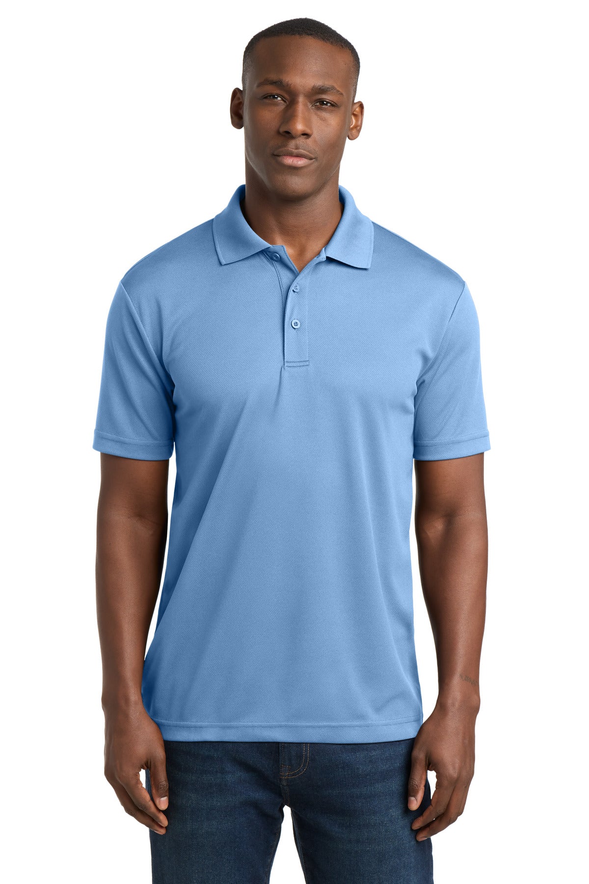 Custom Embroidery or DTF Print - Sport-Tek ® PosiCharge ® RacerMesh ® Polo. ST640