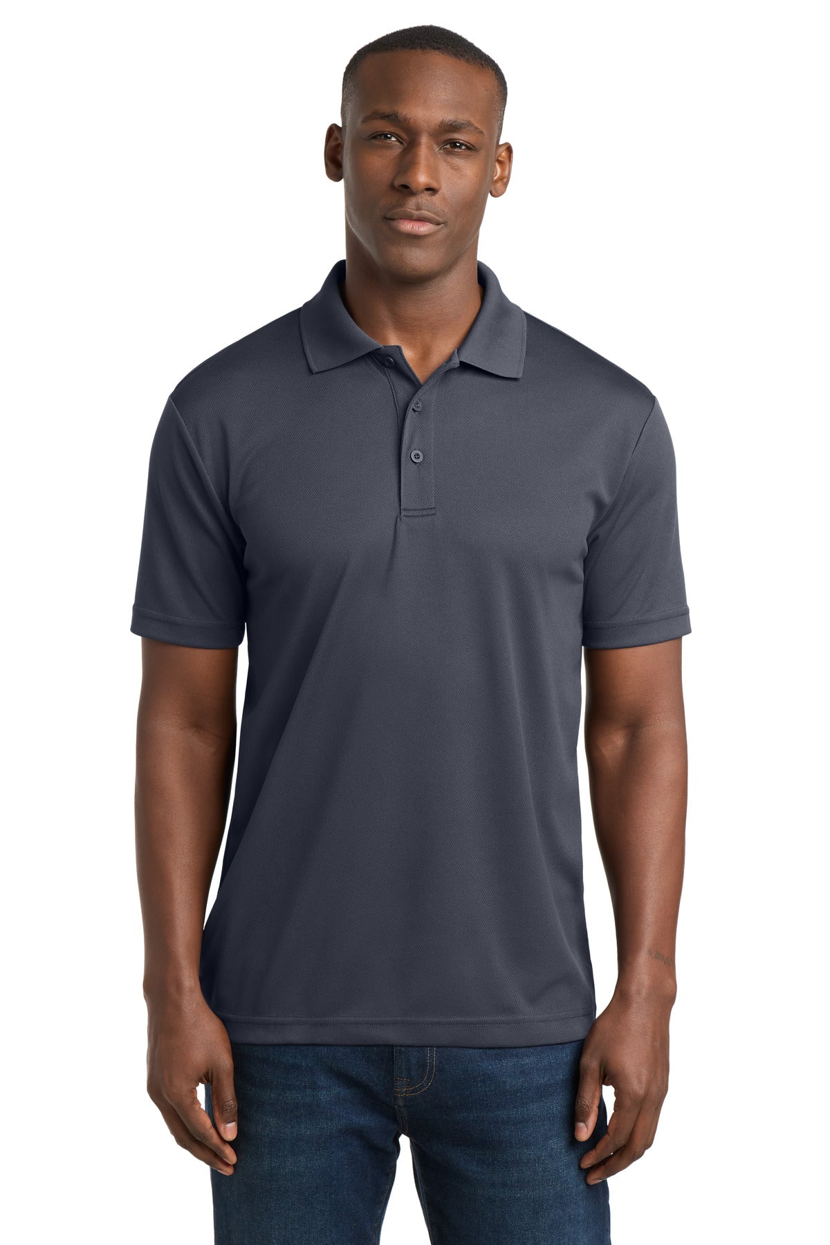 Custom Embroidery or DTF Print - Sport-Tek ® PosiCharge ® RacerMesh ® Polo. ST640
