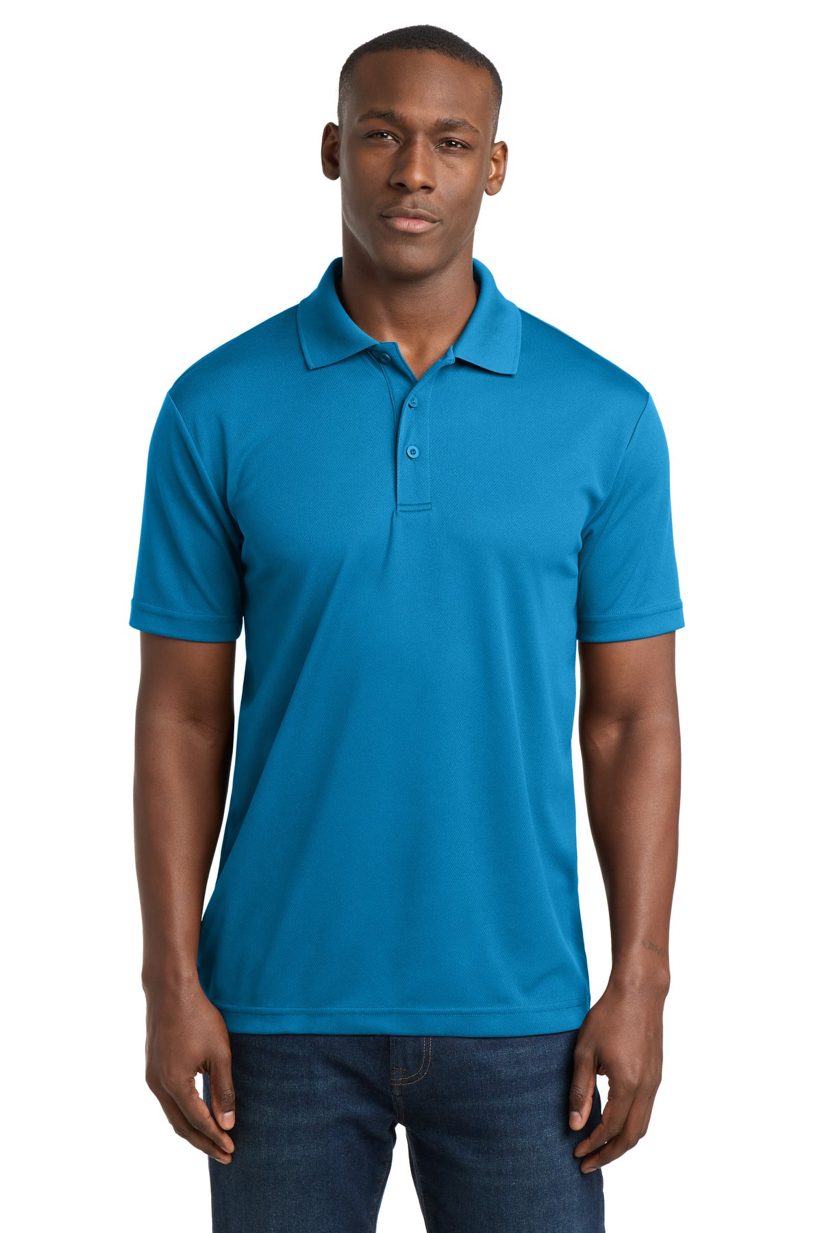 Custom Embroidery or DTF Print - Sport-Tek ® PosiCharge ® RacerMesh ® Polo. ST640