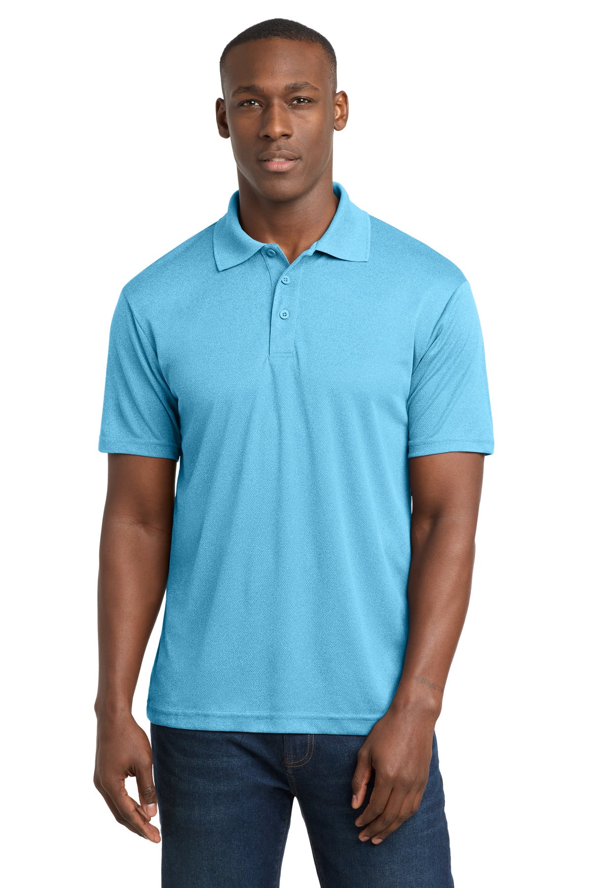 Custom Embroidery or DTF Print - Sport-Tek ® PosiCharge ® RacerMesh ® Polo. ST640