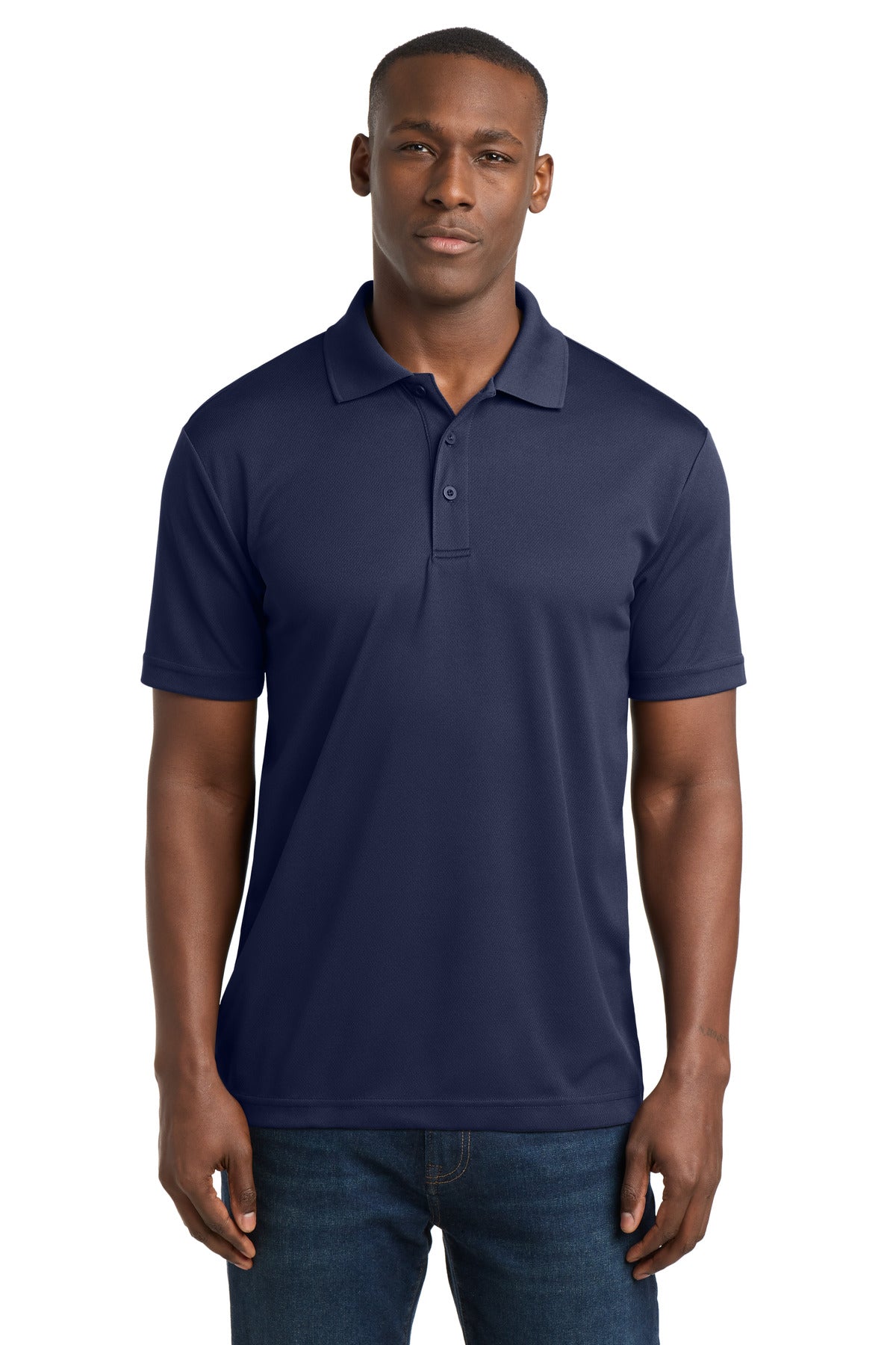 Custom Embroidery or DTF Print - Sport-Tek ® PosiCharge ® RacerMesh ® Polo. ST640