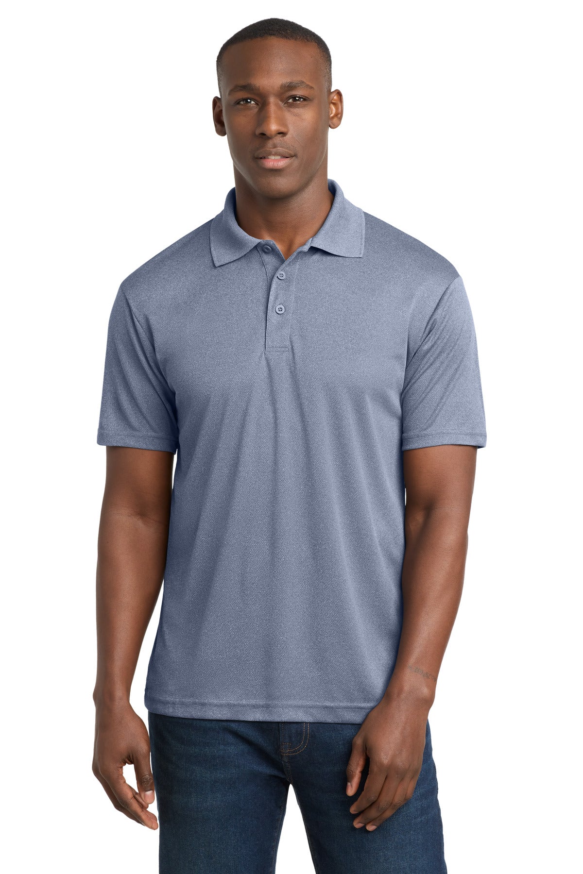 Custom Embroidery or DTF Print - Sport-Tek ® PosiCharge ® RacerMesh ® Polo. ST640