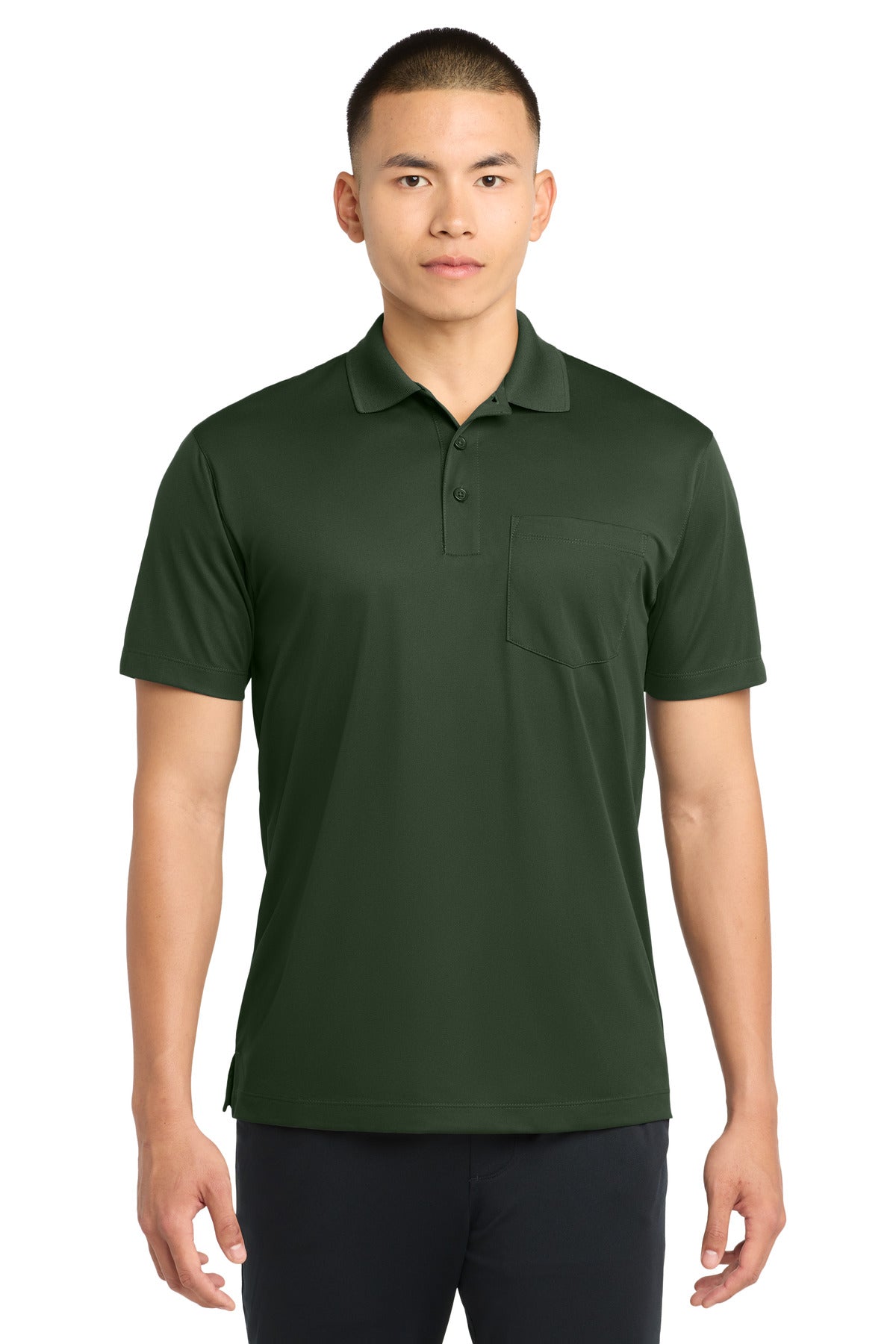 Custom Embroidery or DTF Print - Sport-Tek ® Micropique Sport-Wick ® Pocket Polo. ST651