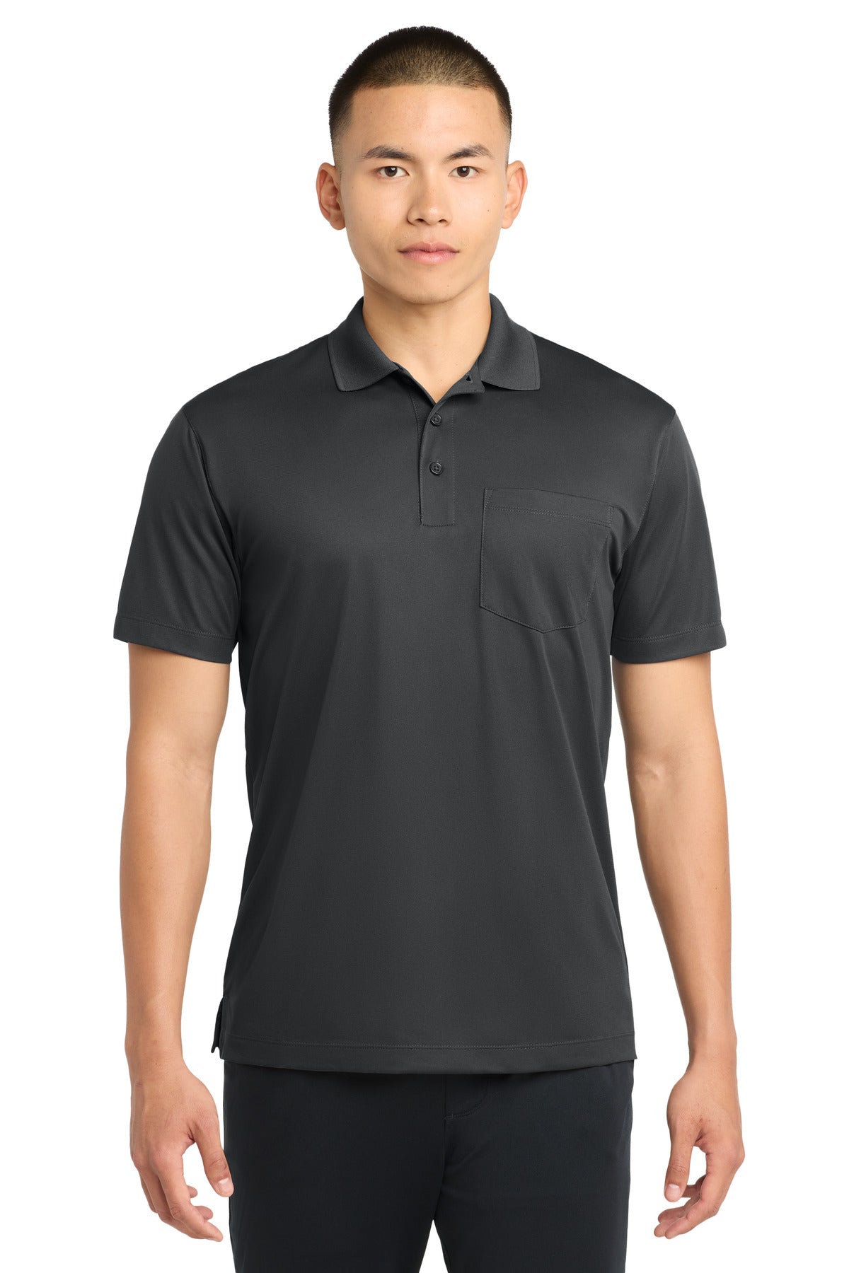 Custom Embroidery or DTF Print - Sport-Tek ® Micropique Sport-Wick ® Pocket Polo. ST651