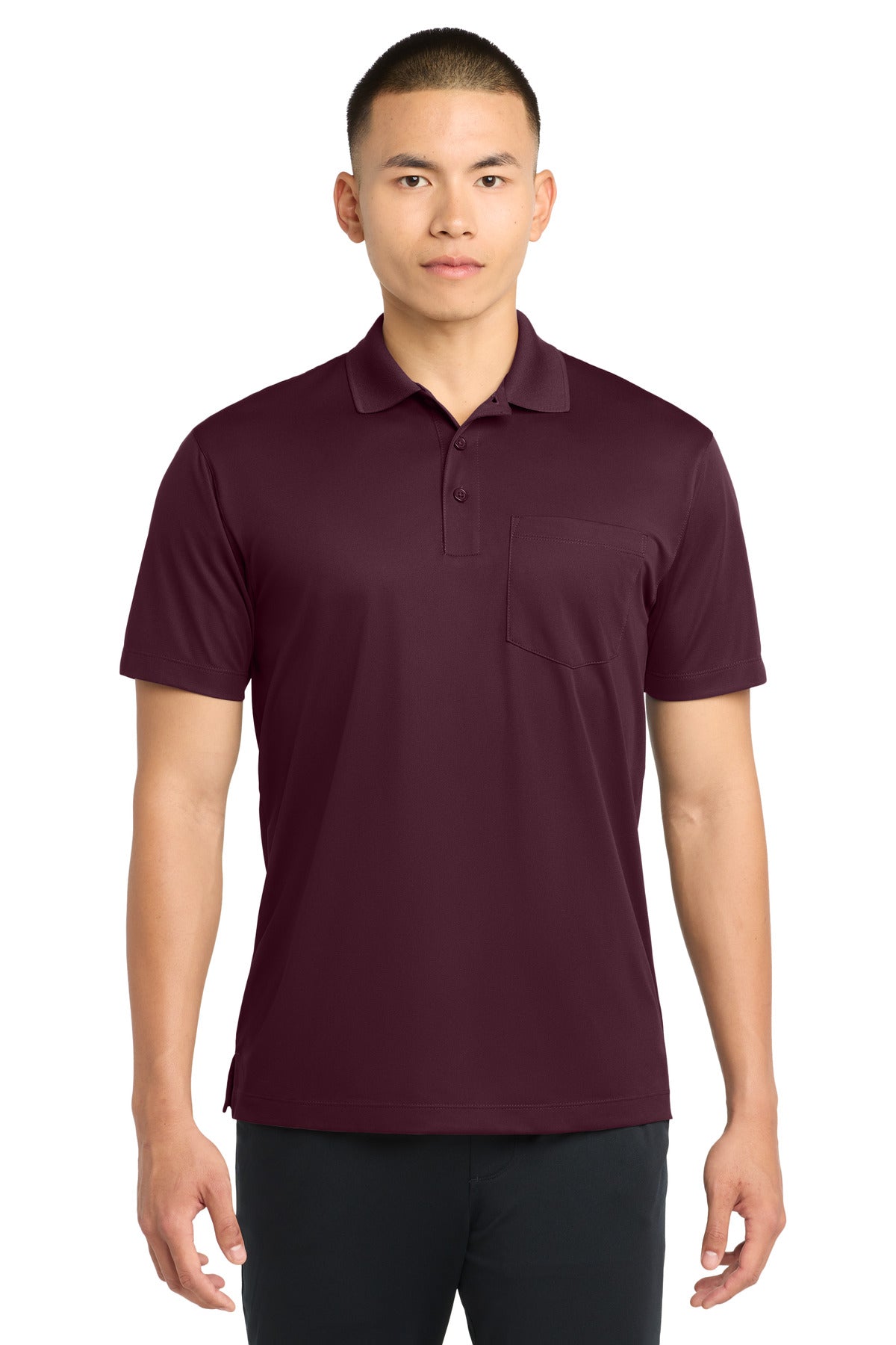 Custom Embroidery or DTF Print - Sport-Tek ® Micropique Sport-Wick ® Pocket Polo. ST651