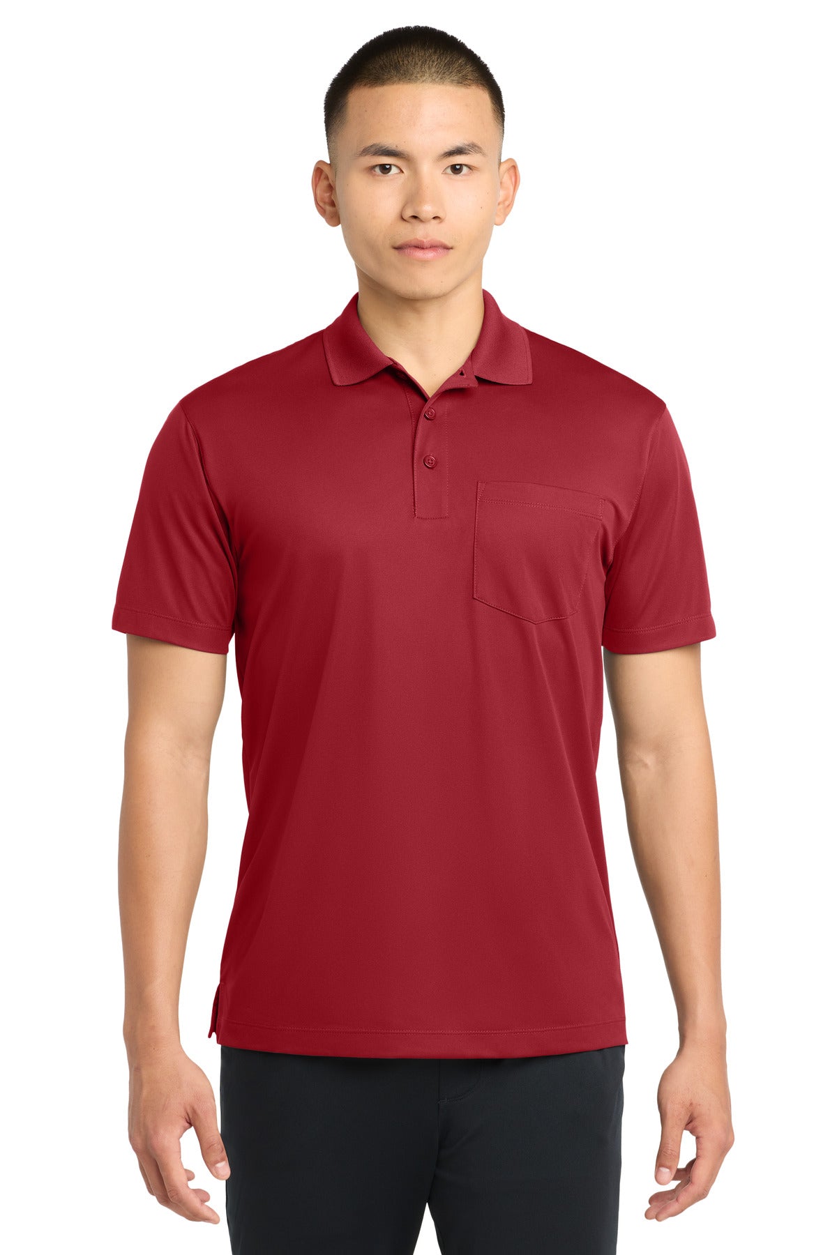 Custom Embroidery or DTF Print - Sport-Tek ® Micropique Sport-Wick ® Pocket Polo. ST651